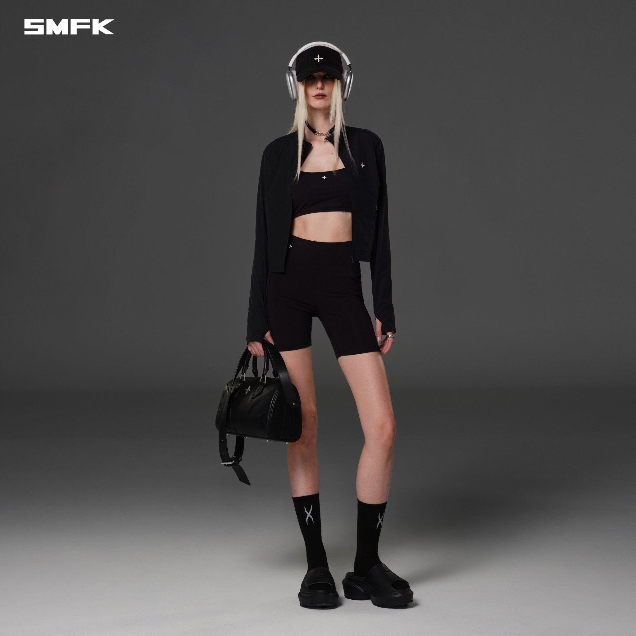 SMFK Focus Od Slim Jacket In Wild Black | MADAX