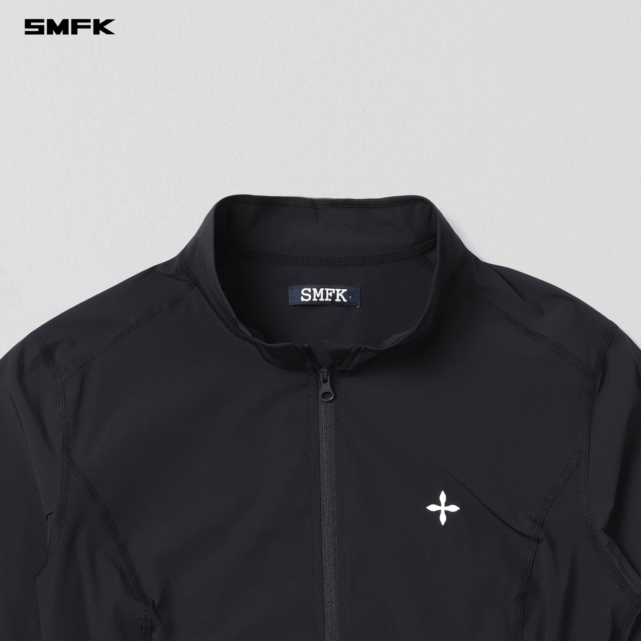 SMFK Focus Od Slim Jacket In Wild Black | MADAX