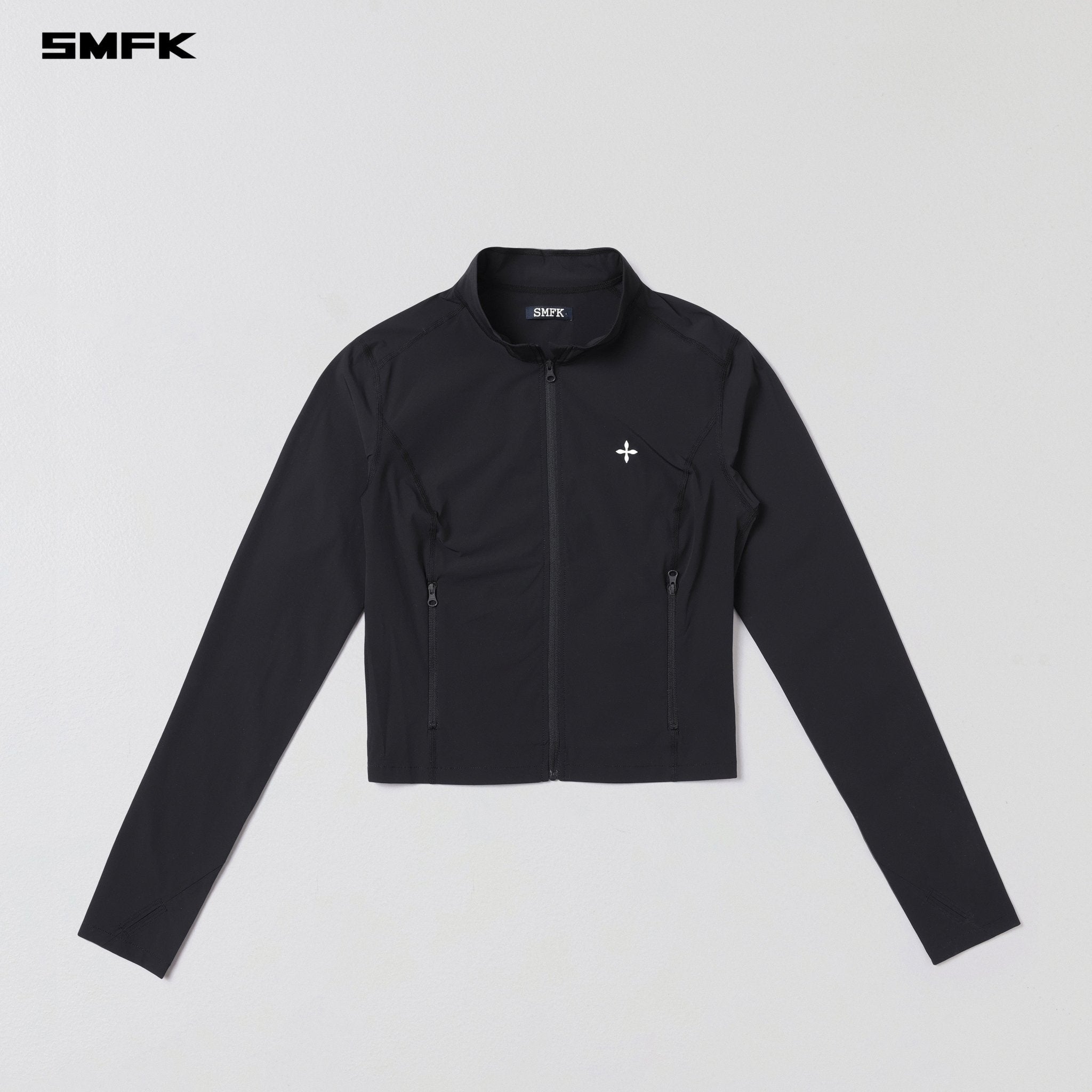 SMFK Focus Od Slim Jacket In Wild Black | MADAX
