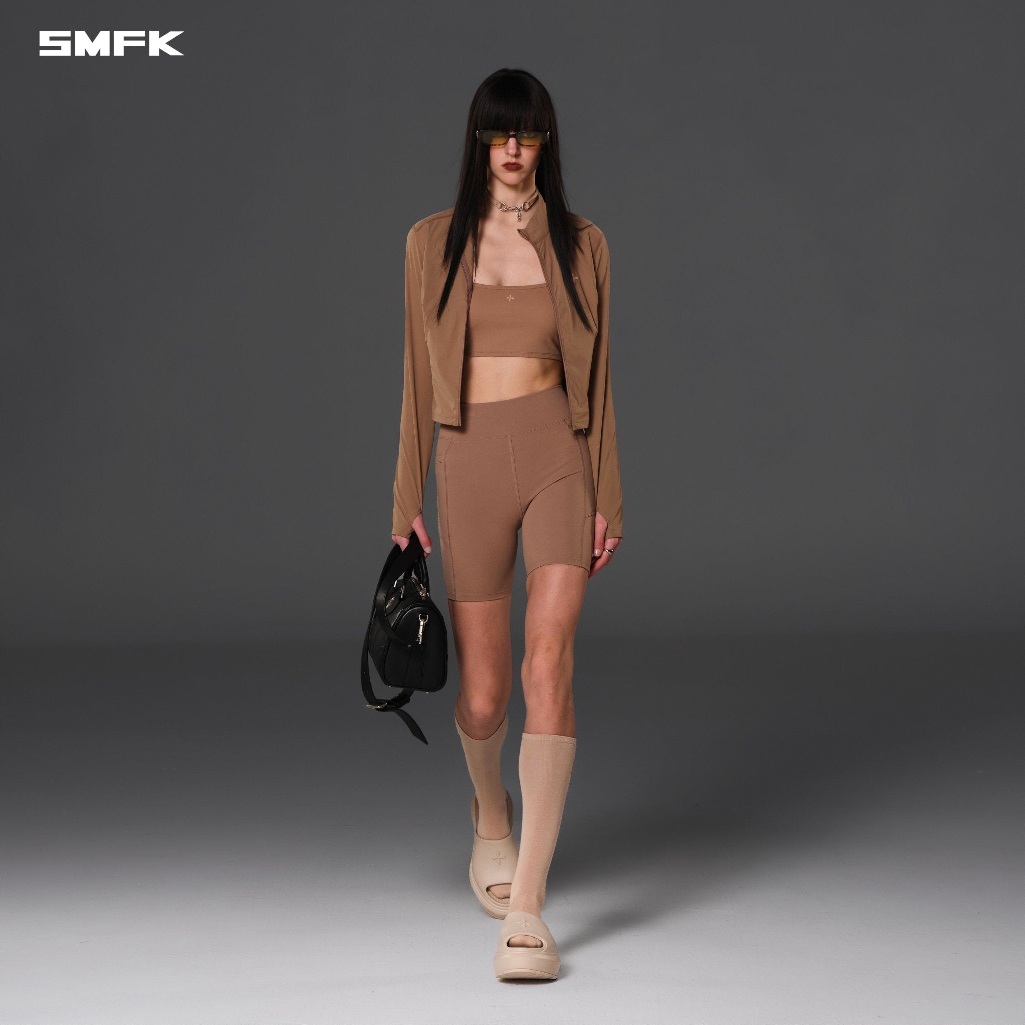 SMFK Focus Od Slim Jacket In Wild Brown | MADAX