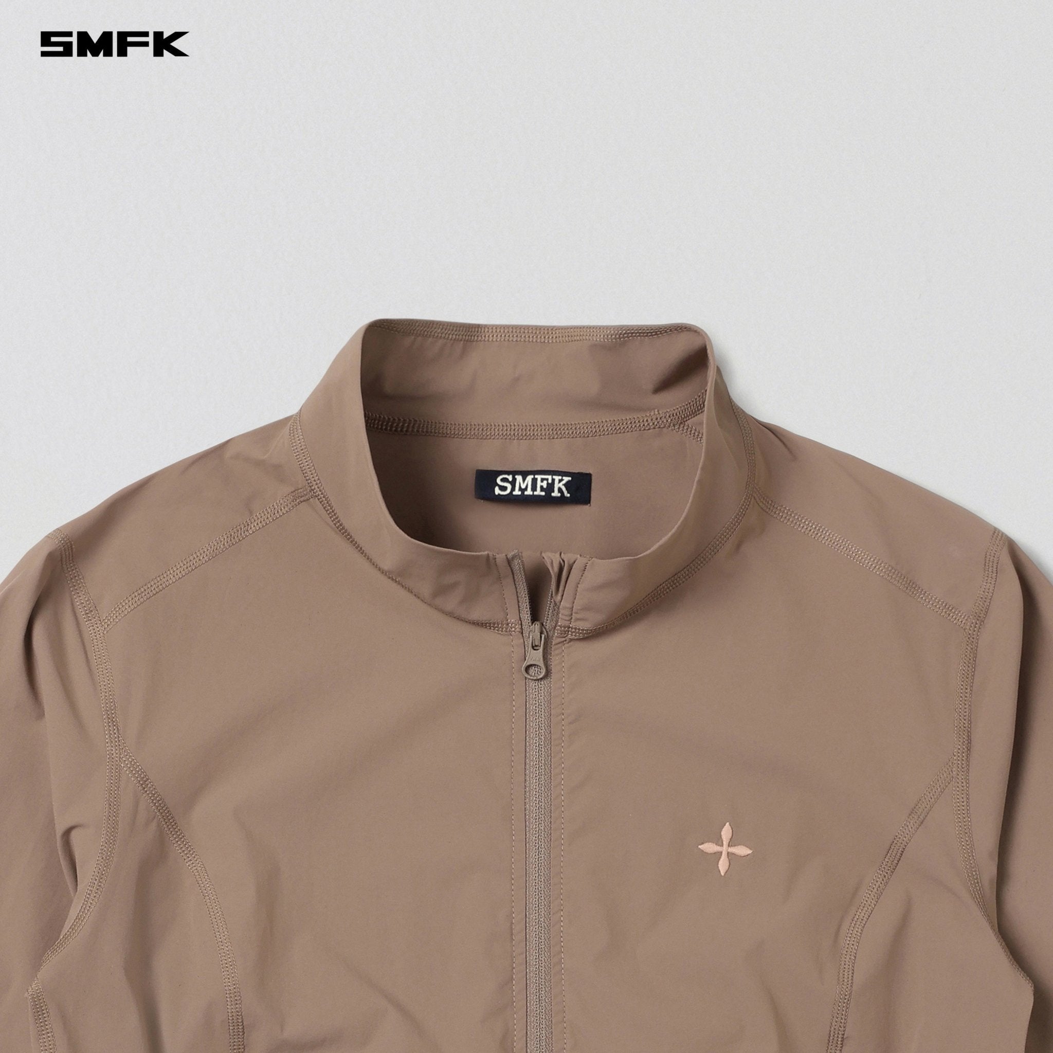 SMFK Focus Od Slim Jacket In Wild Brown | MADAX