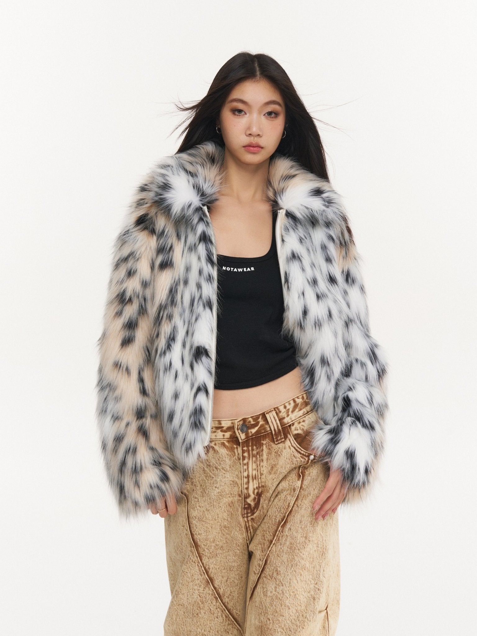 NAWS Freedom Wild Leopard Faux Fur | MADAX