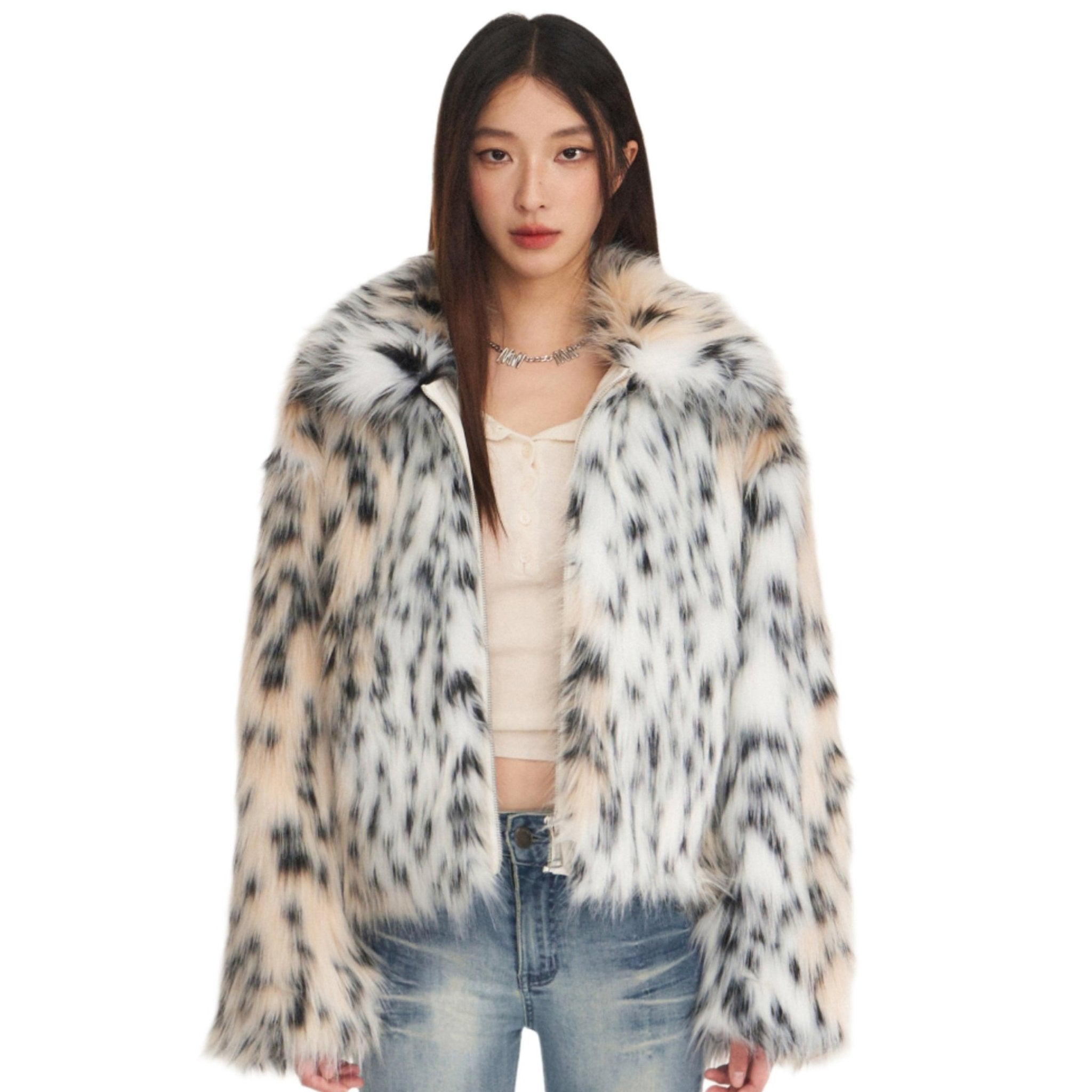 NAWS Freedom Wild Leopard Faux Fur | MADAX