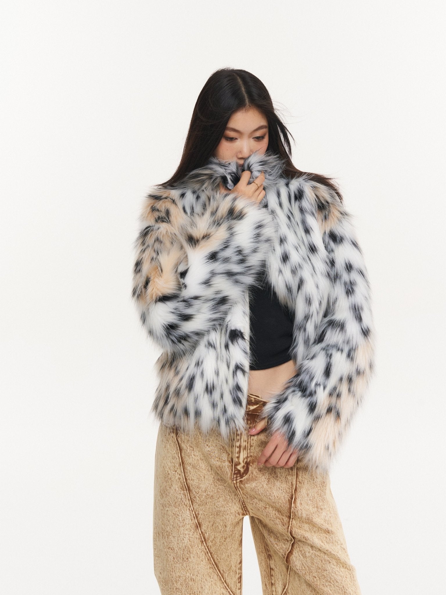 NAWS Freedom Wild Leopard Faux Fur | MADAX