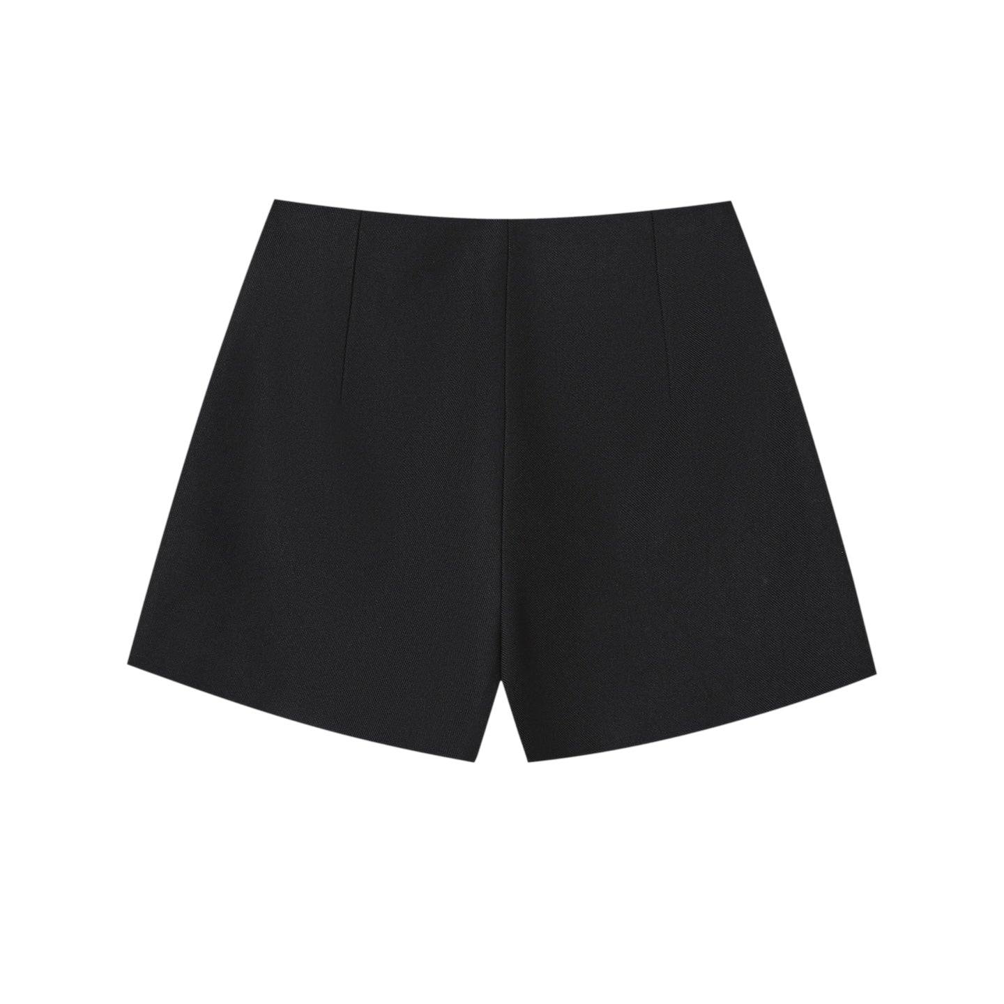 SOMESOWE Fun Flower Fake Two - Piece Skort In Black | MADAX