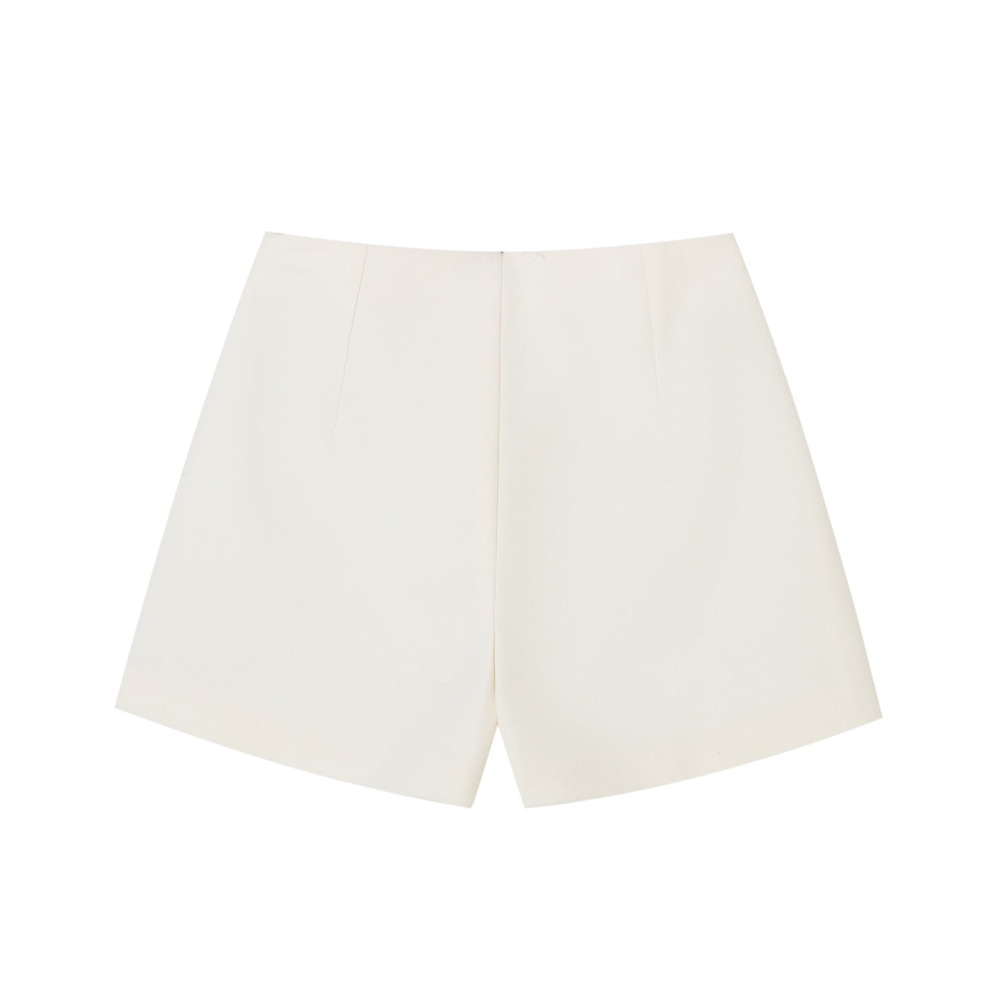 SOMESOWE Fun Flower Fake Two - Piece Skort In White | MADAX
