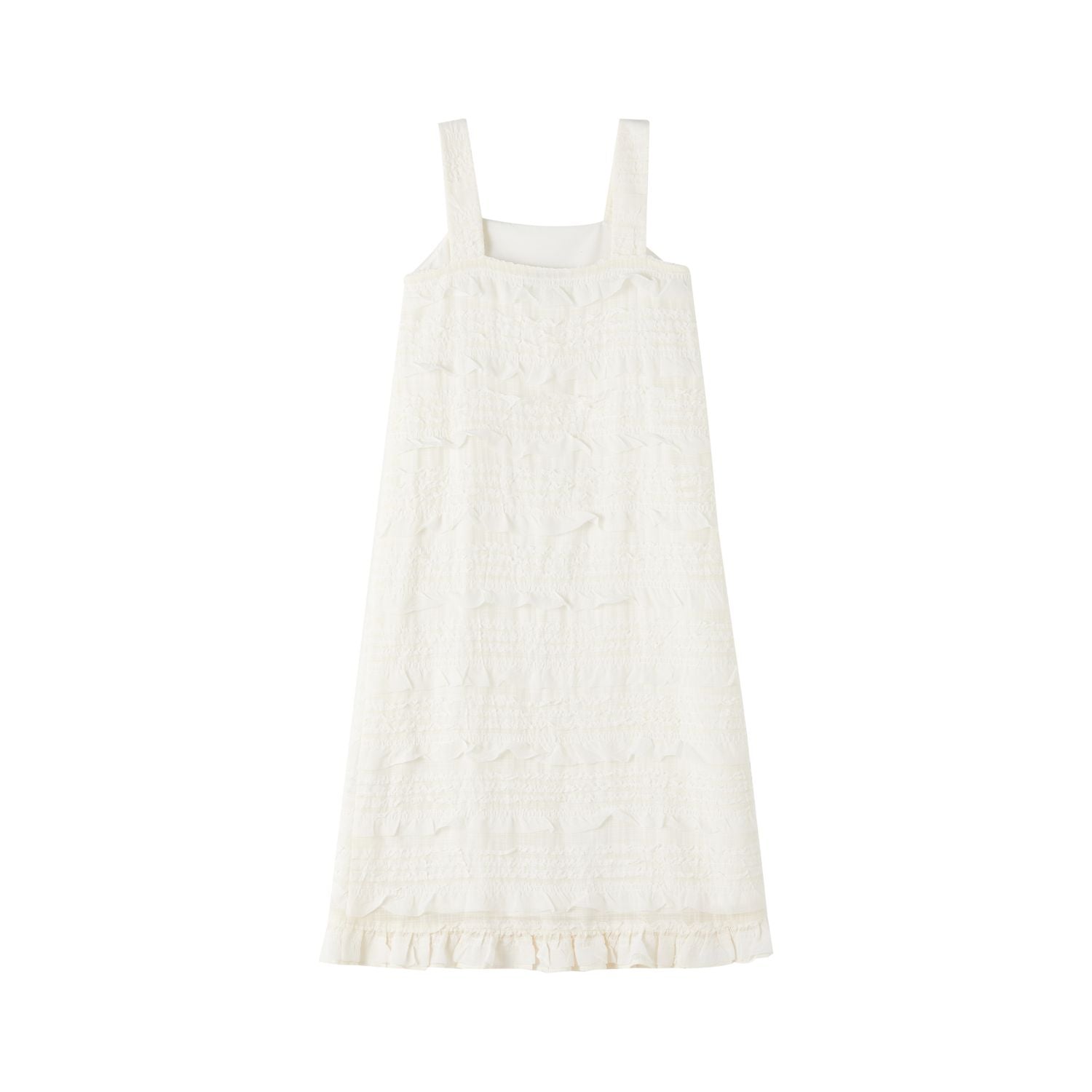 SOMESOWE Fungus - trimmed Tank Top Dress | MADA IN CHINA