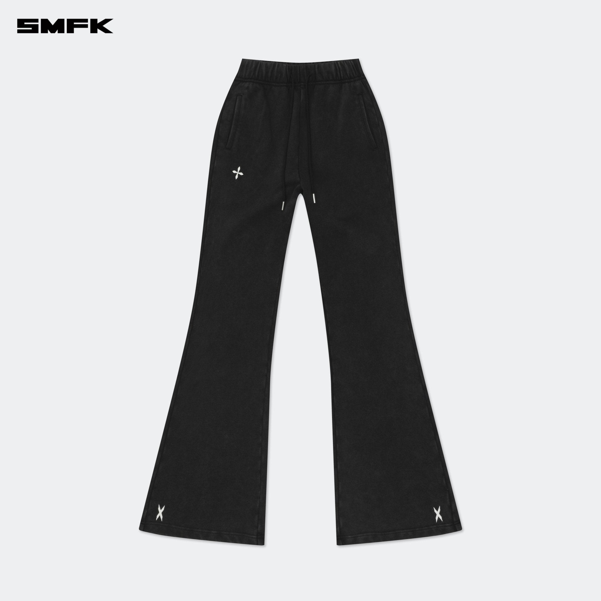 SMFK FUTURE Classic Flared Sweatpants In Black | MADAX