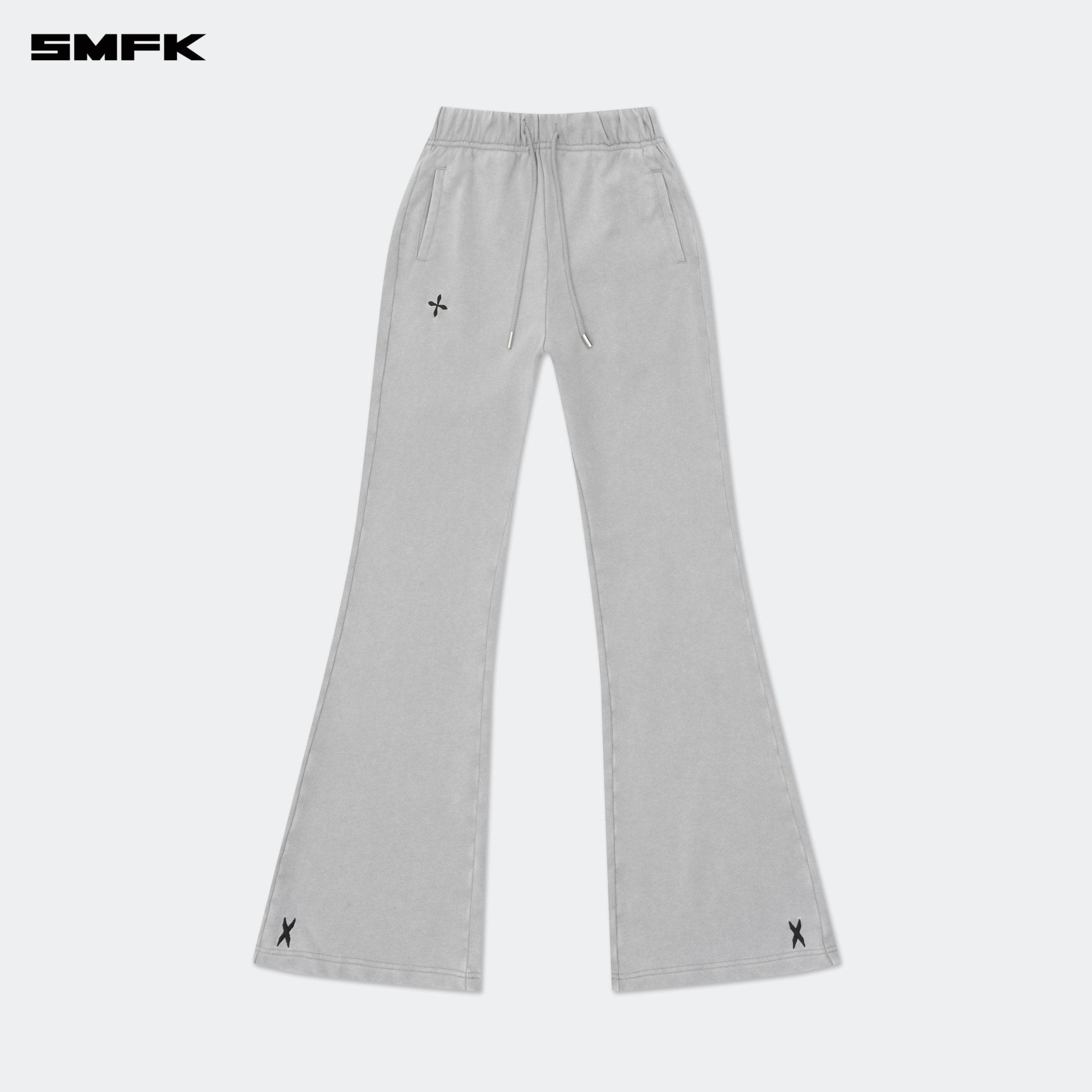 SMFK FUTURE Classic Flared Sweatpants In Gray | MADAX