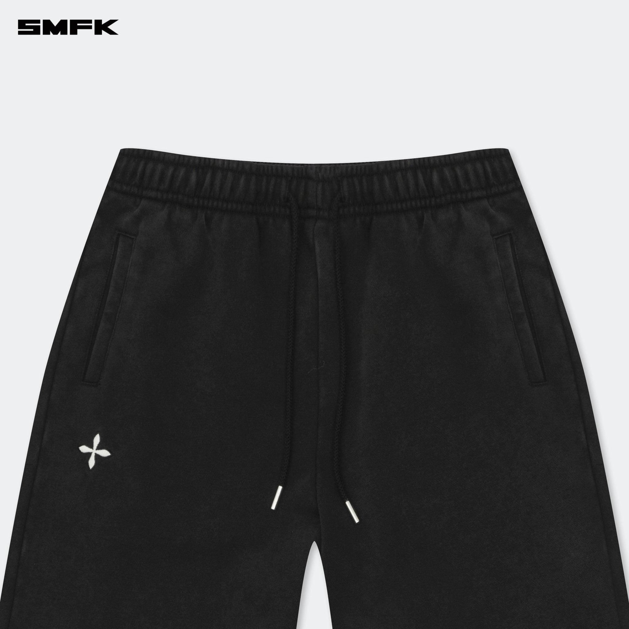 SMFK FUTURE Classic Wide - leg Sweatpants In Black | MADAX