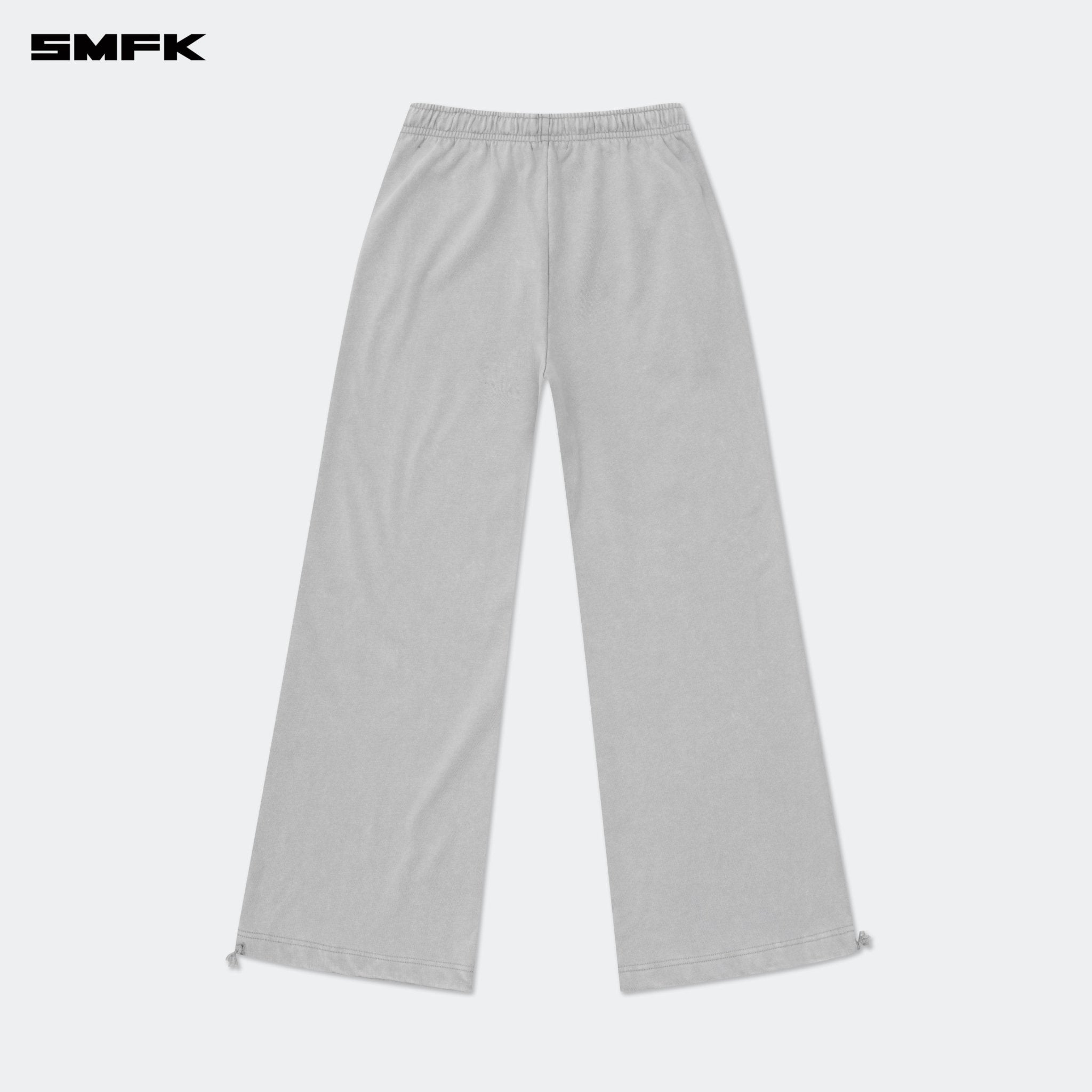 SMFK FUTURE Classic Wide - leg Sweatpants In Gray | MADAX