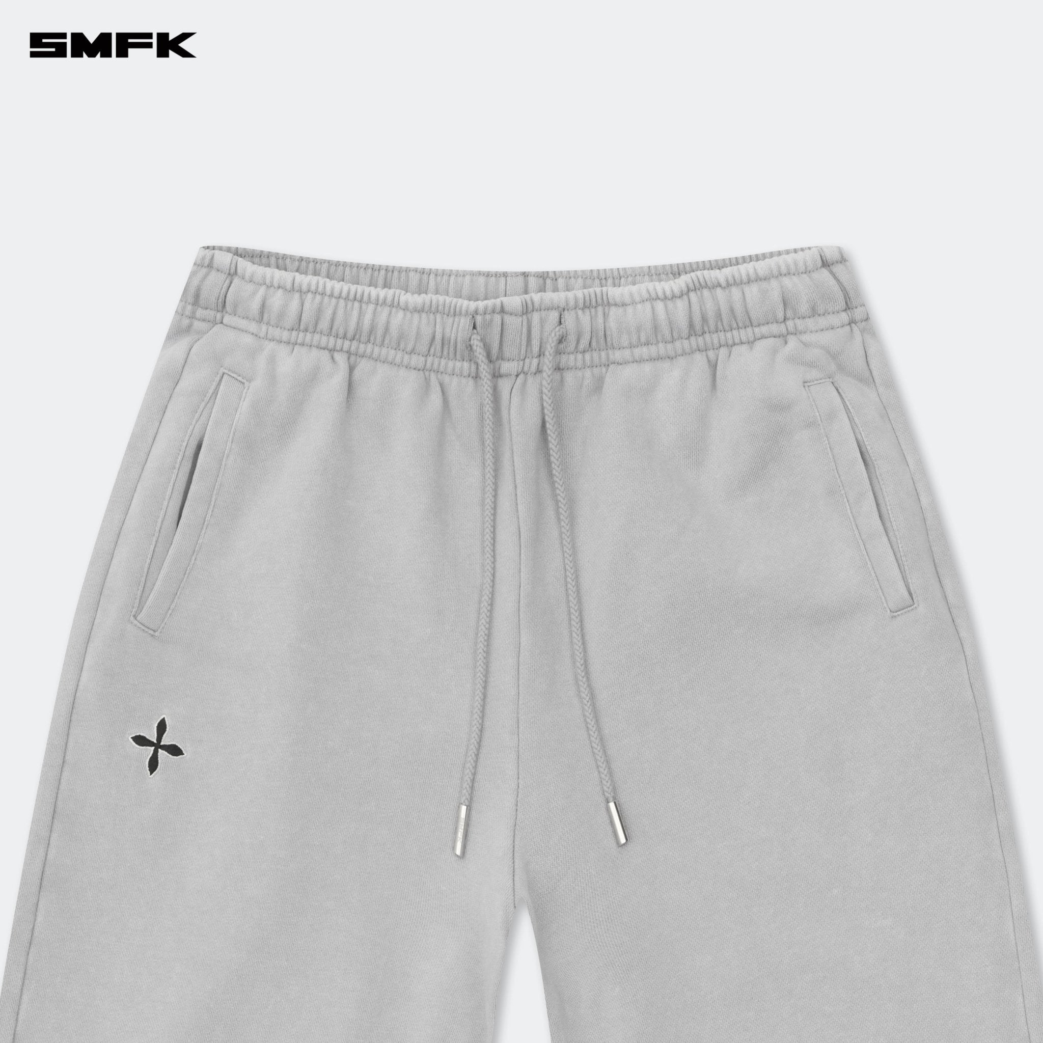 SMFK FUTURE Classic Wide - leg Sweatpants In Gray | MADAX