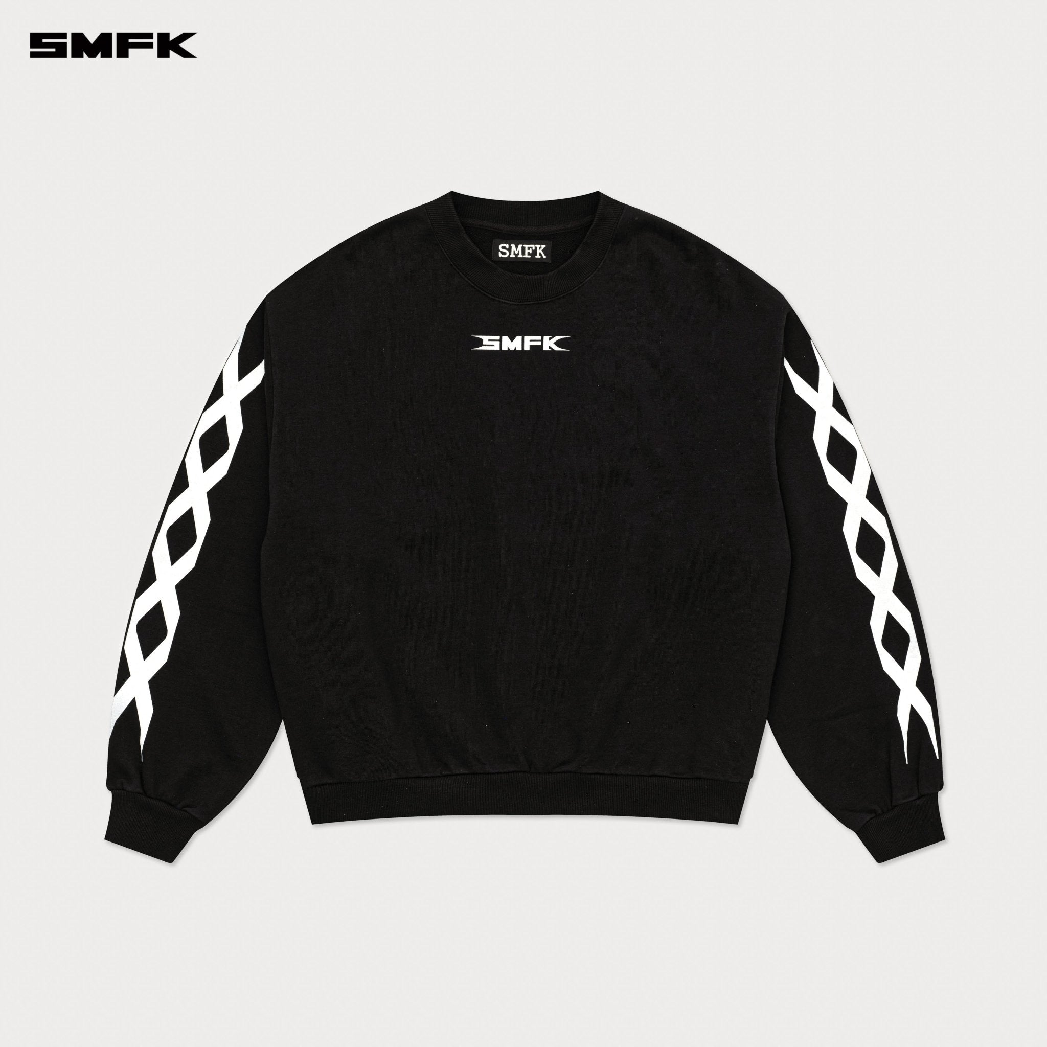 SMFK Future Dna Chain Racing Oversize Hoodie In Black | MADAX