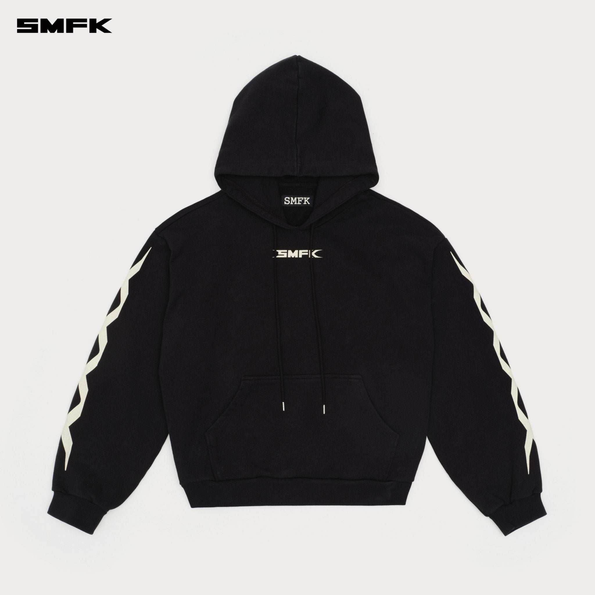 SMFK Future Dna Gene Chain Racing Loose Hoodie In Black | MADAX