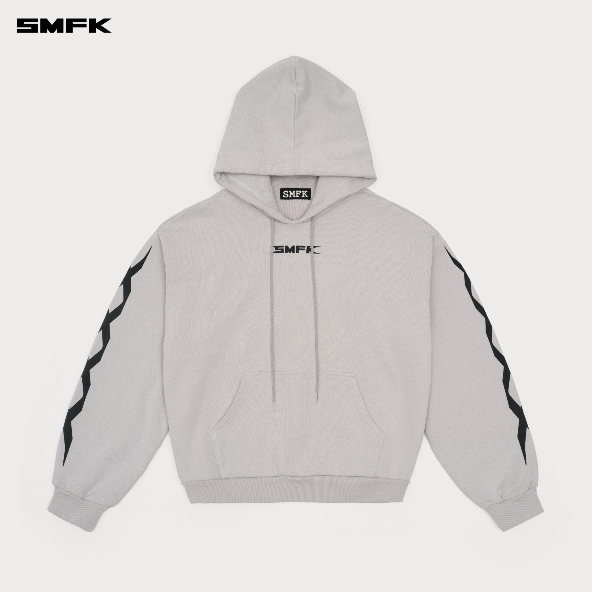 SMFK Future Dna Gene Chain Racing Loose Hoodie In Gray | MADAX