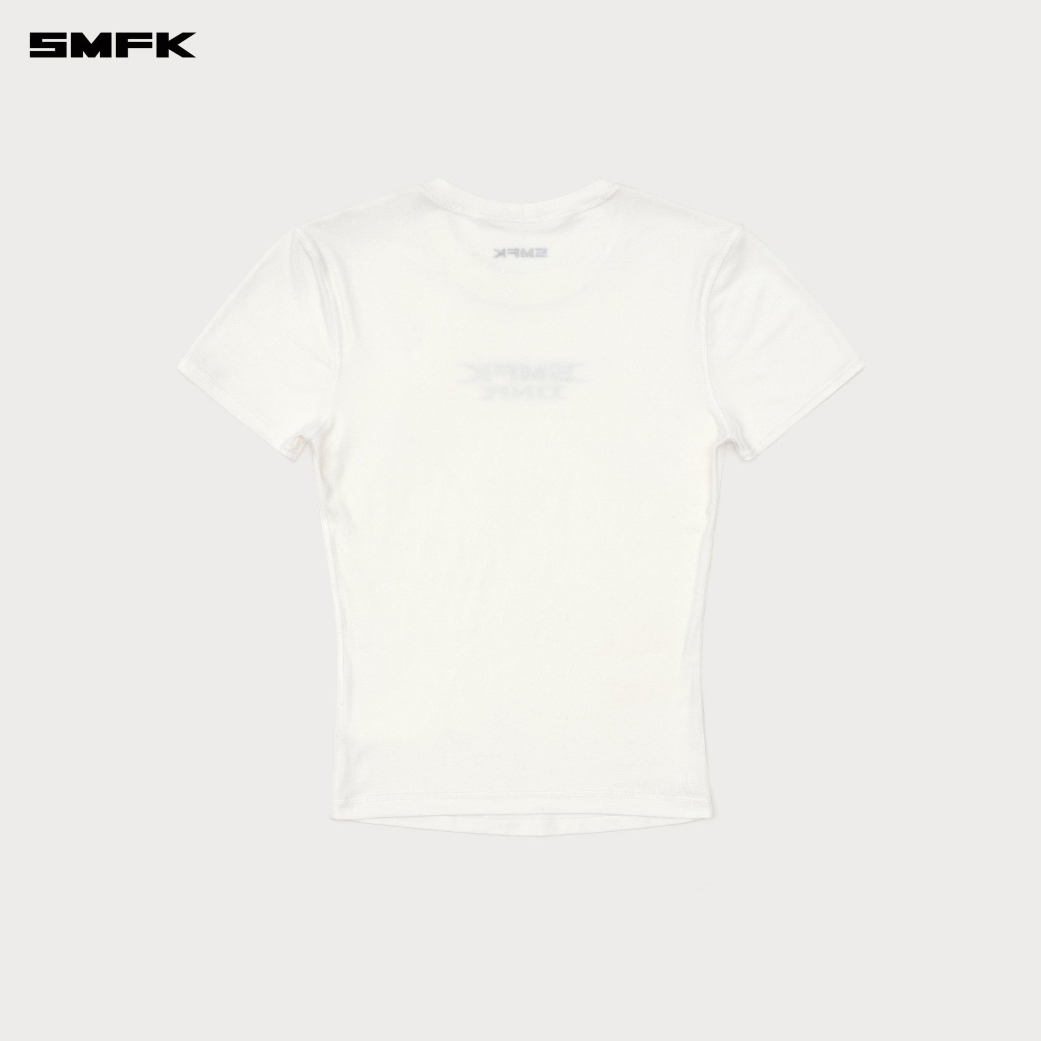 SMFK Future DNA Racing Tee In White | MADAX