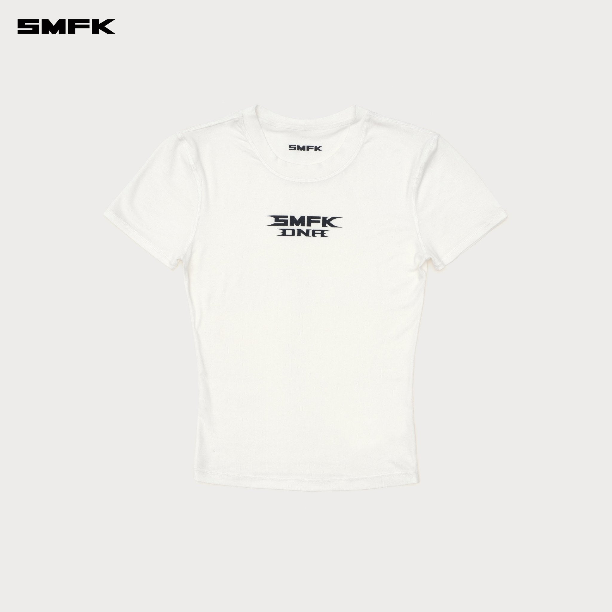 SMFK Future DNA Racing Tee In White | MADAX