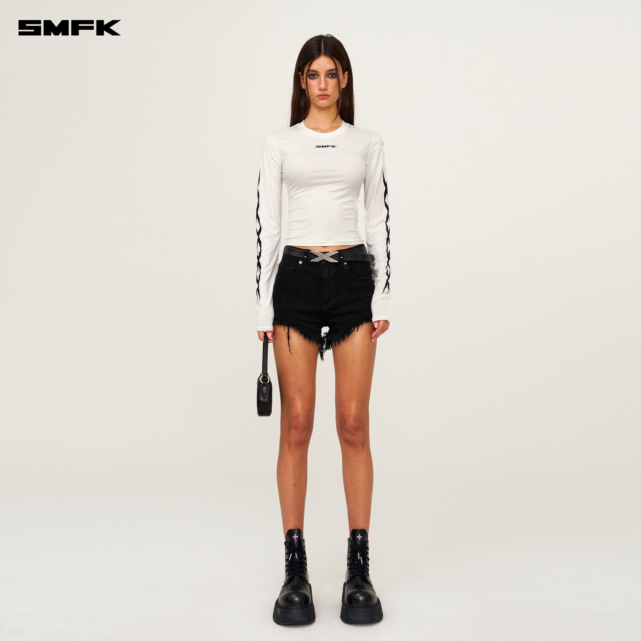 SMFK Future Gene Chain Sports Top In White | MADAX