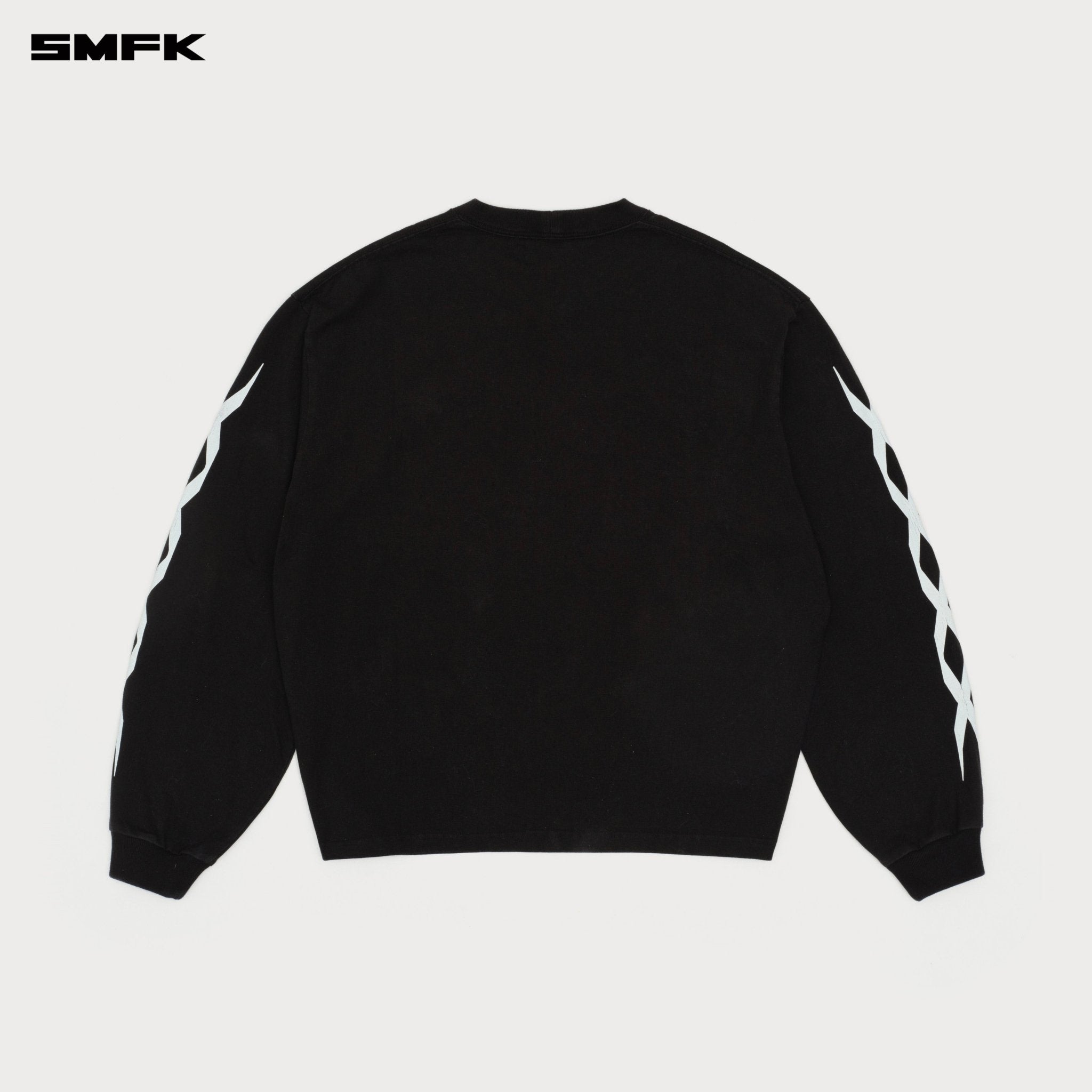 SMFK Future Gene Sleeved Sweatshirt In Black | MADAX