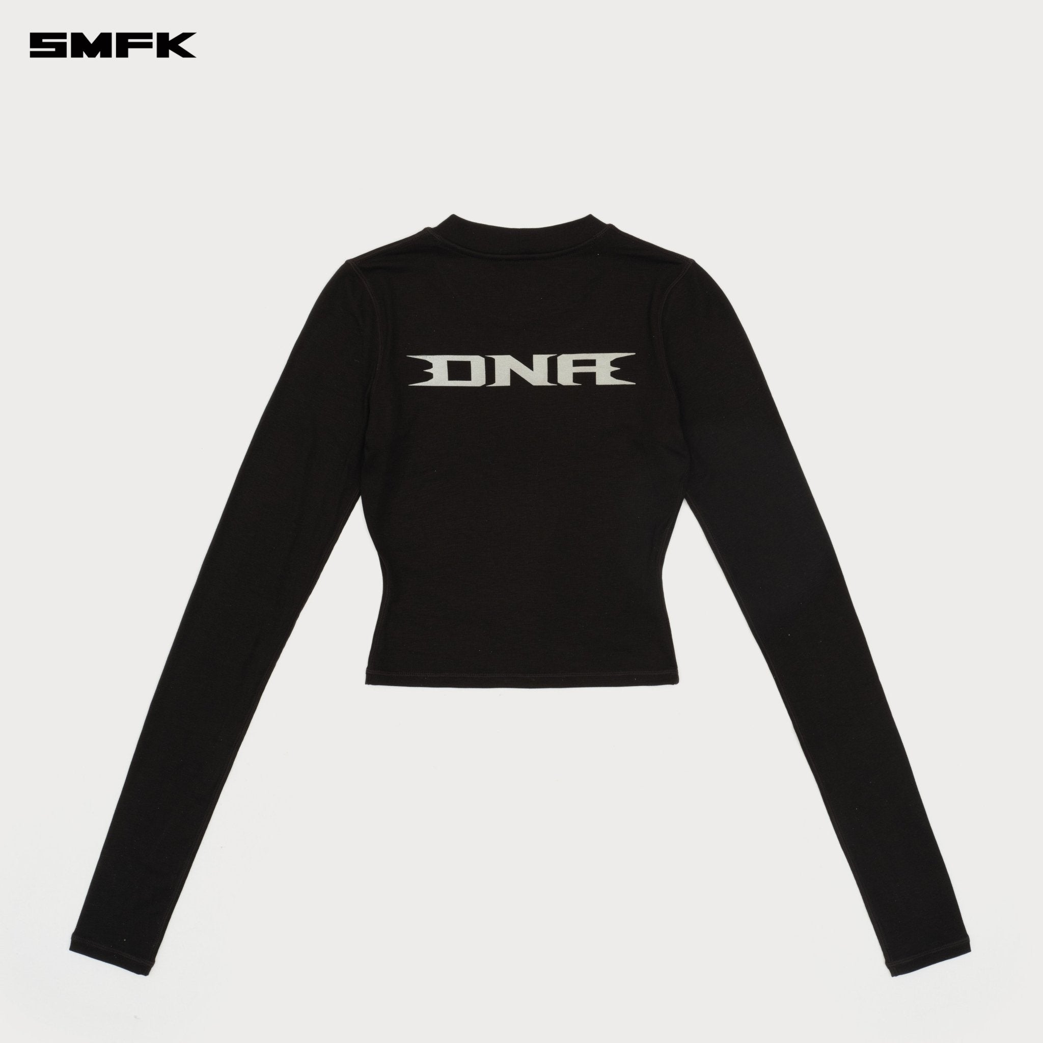 SMFK Future Gene Technology Acetate Sports Top In Black | MADAX