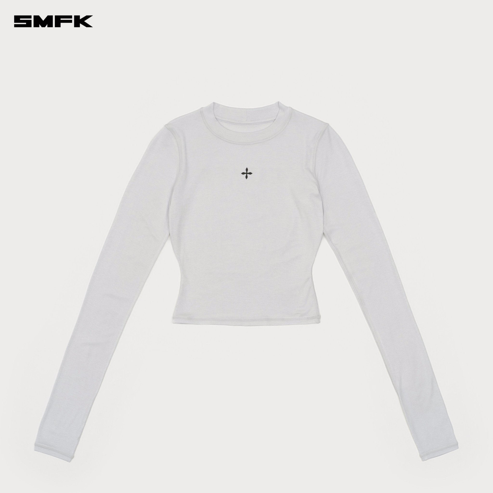 SMFK Future Gene Technology Acetate Sports Top In Gray | MADAX