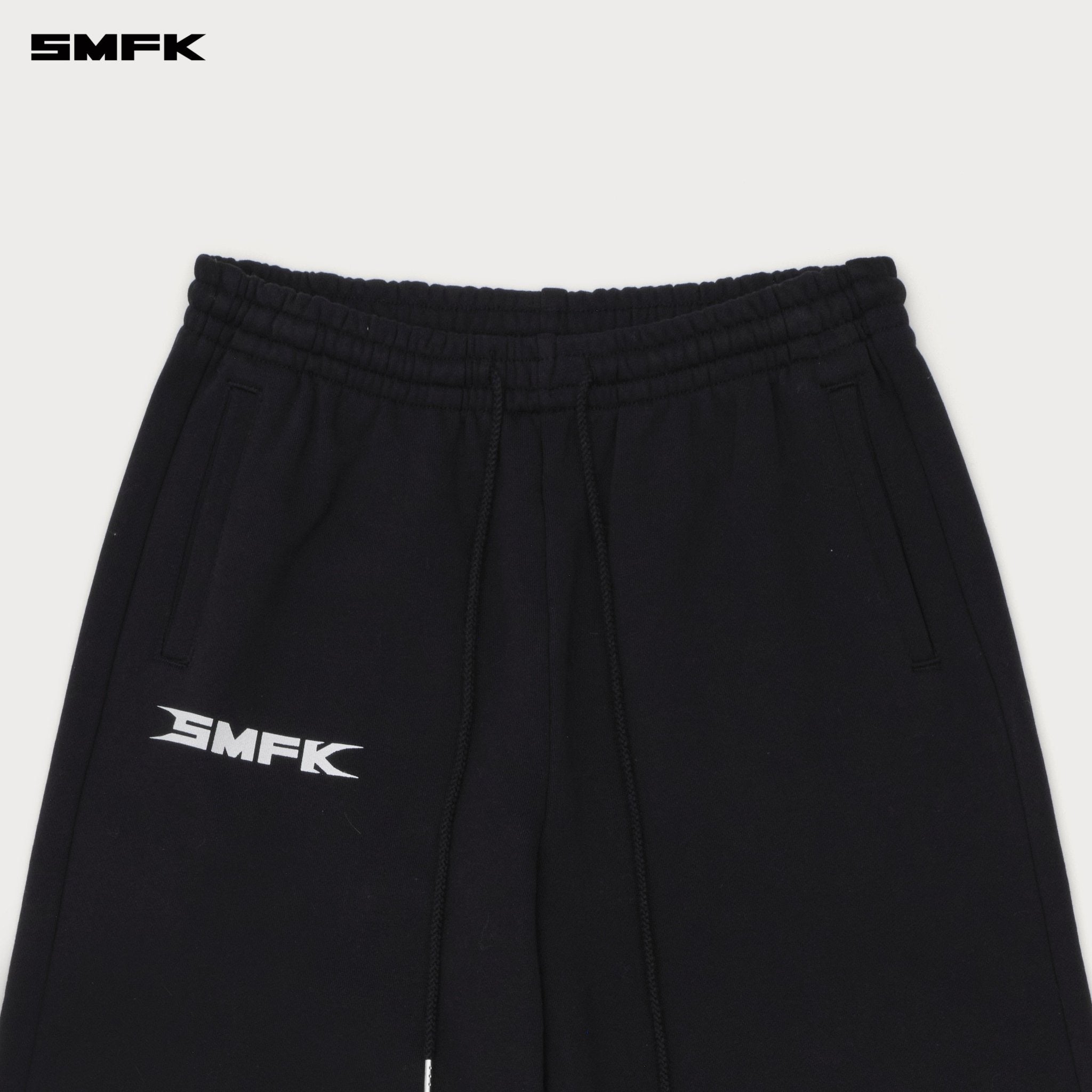SMFK Future Gene Wide - Leg Sweatpants In Black | MADAX
