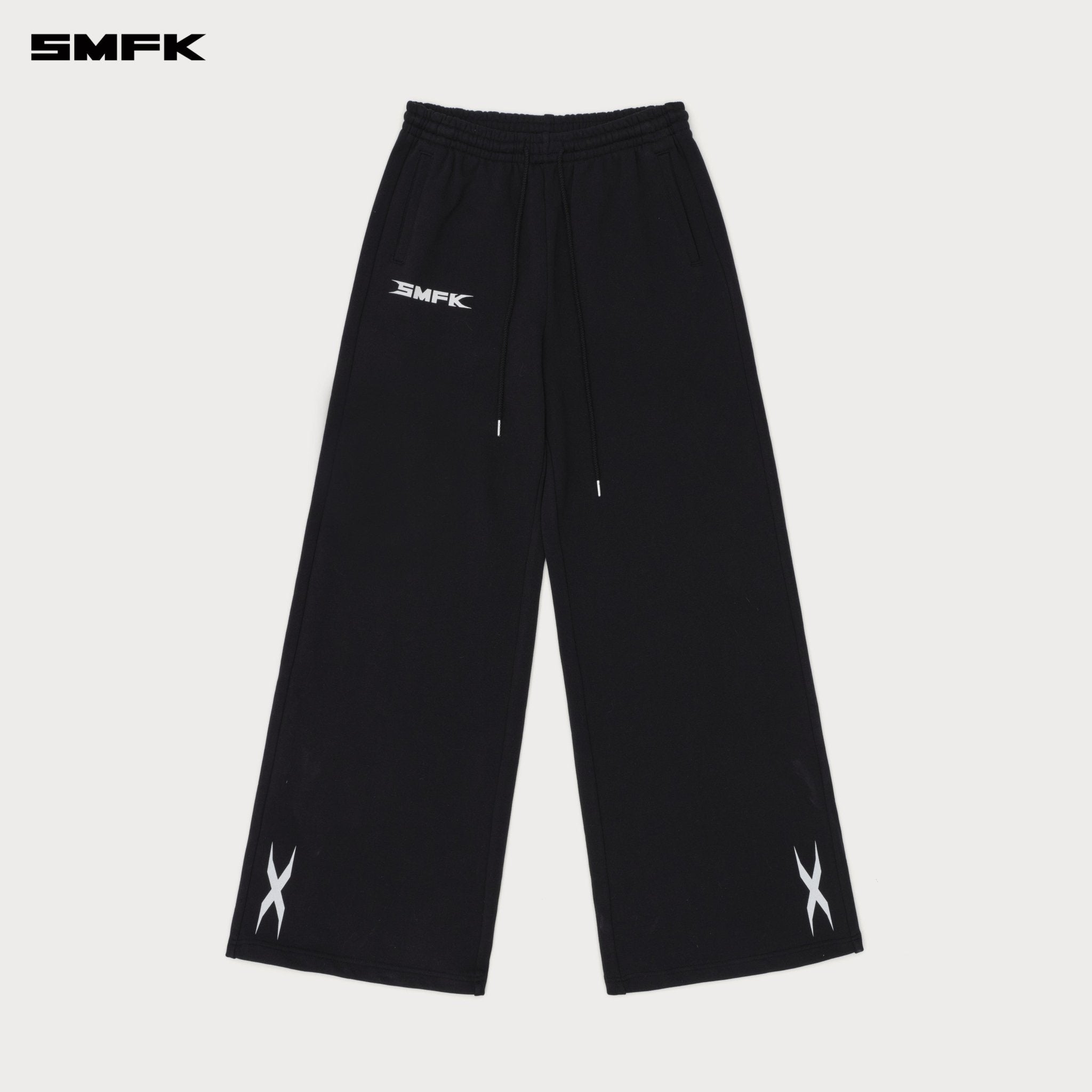SMFK Future Gene Wide - Leg Sweatpants In Black | MADAX