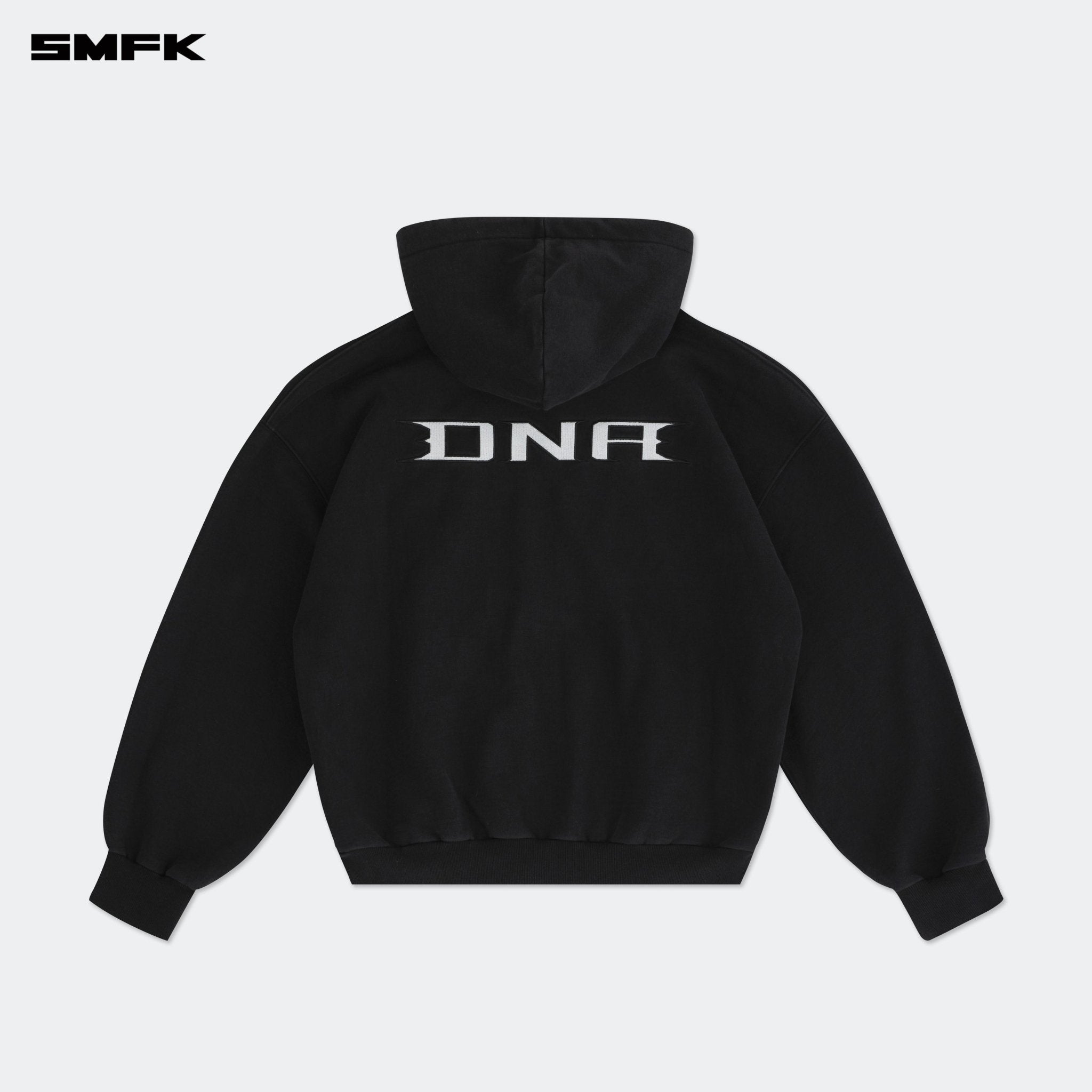 SMFK Future Genes Loose Hoodie Jacket Black | MADAX