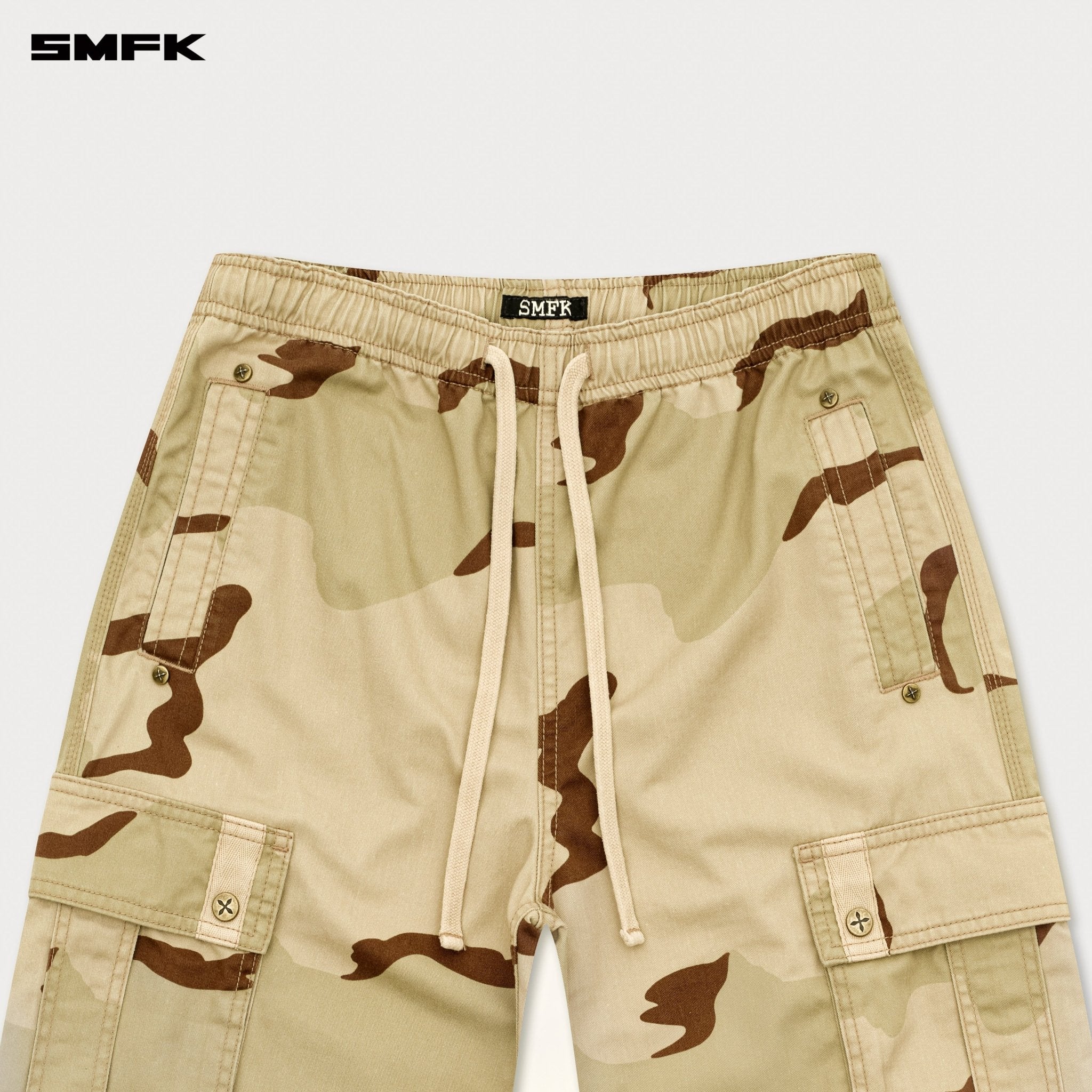SMFK Future Lightning Wide - Leg Track Pants In Camouflage | MADAX