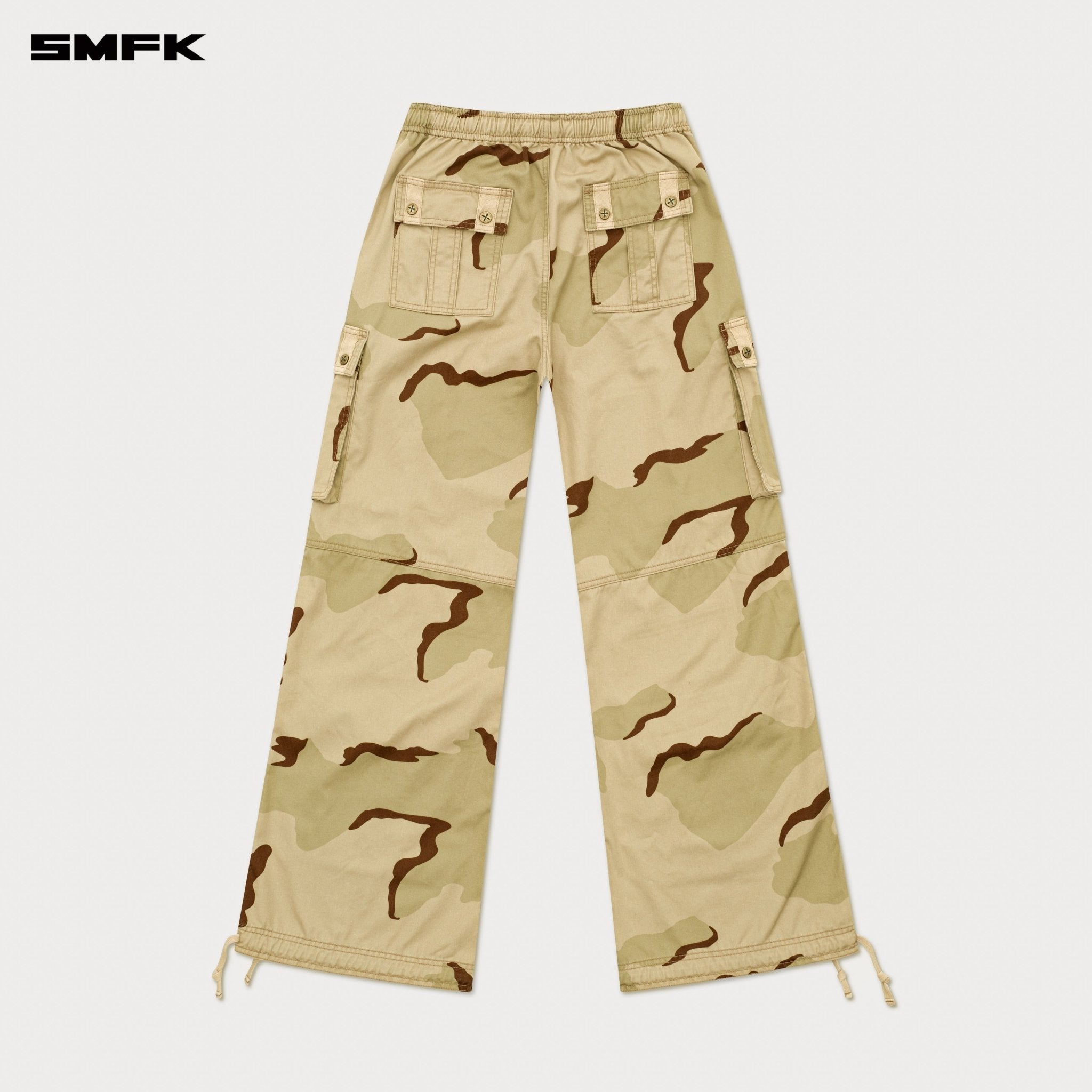 SMFK Future Lightning Wide - Leg Track Pants In Camouflage | MADAX