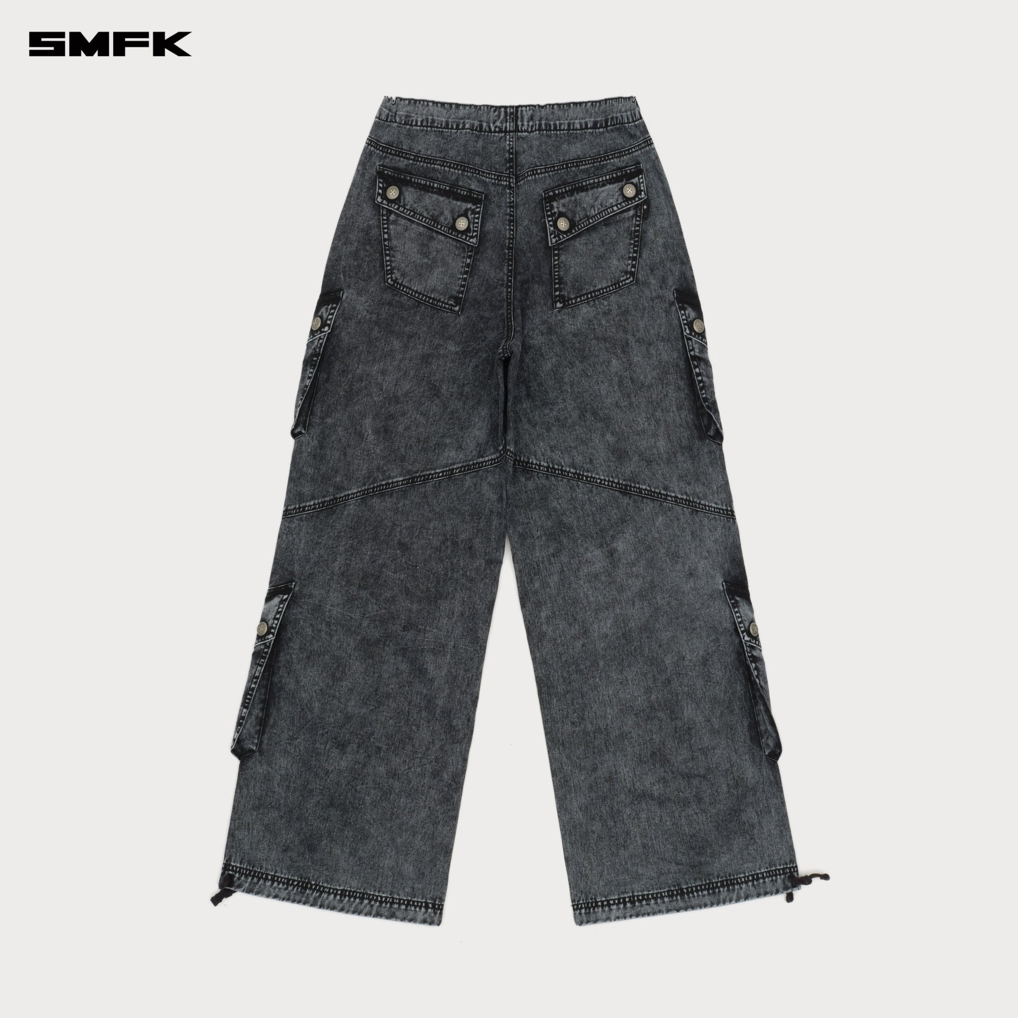 SMFK Future Mirage Classic Paratrooper Pants In Gray | MADAX