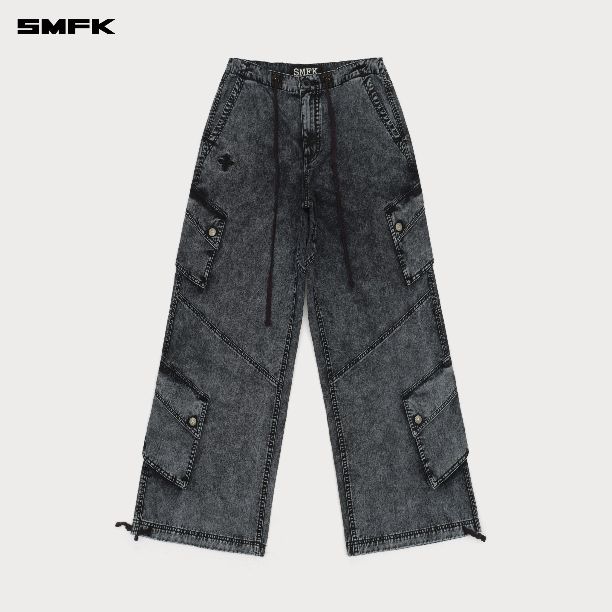 SMFK Future Mirage Classic Paratrooper Pants In Gray | MADAX