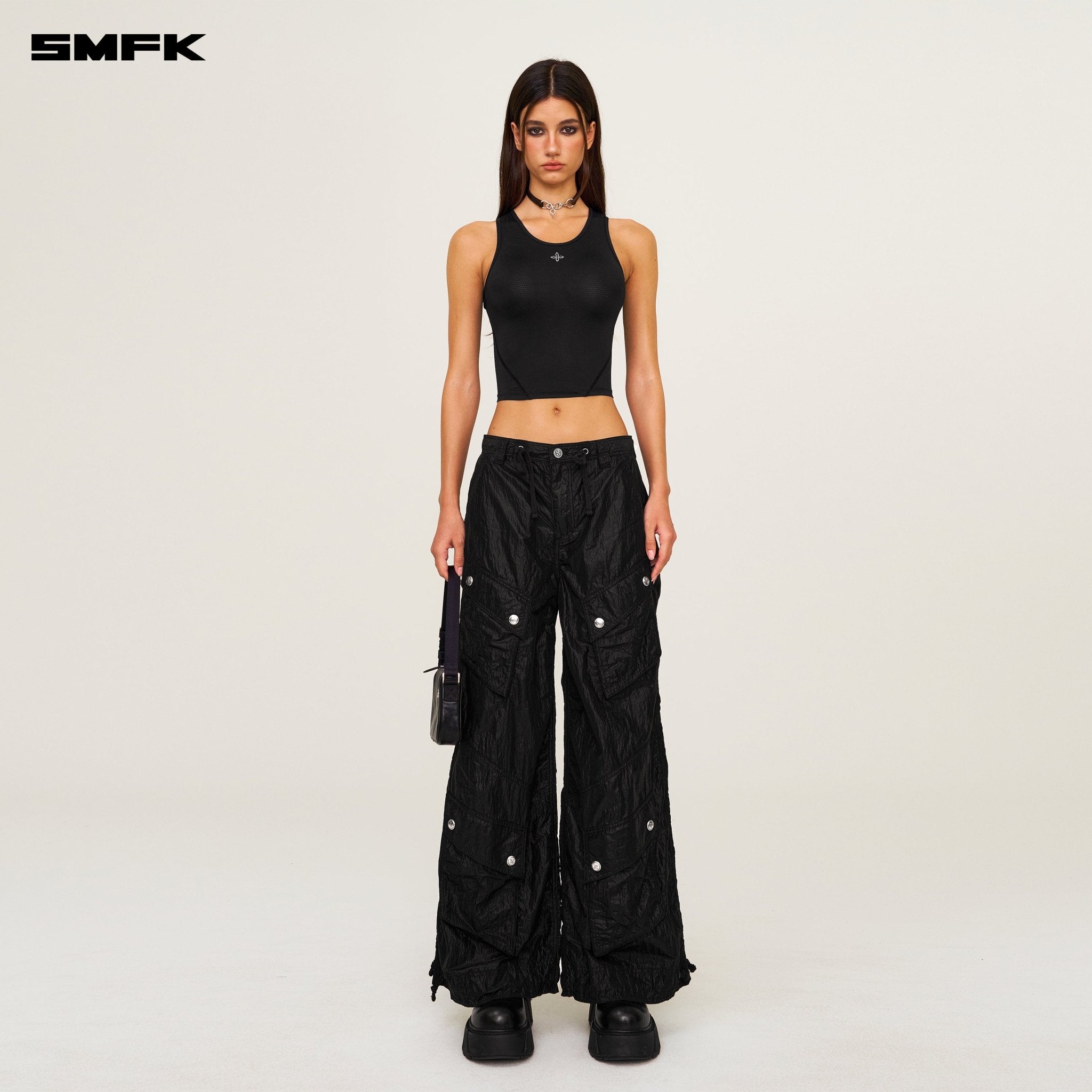 SMFK Future Mirage Interstellar Phantom Hiking Pants In Black | MADAX
