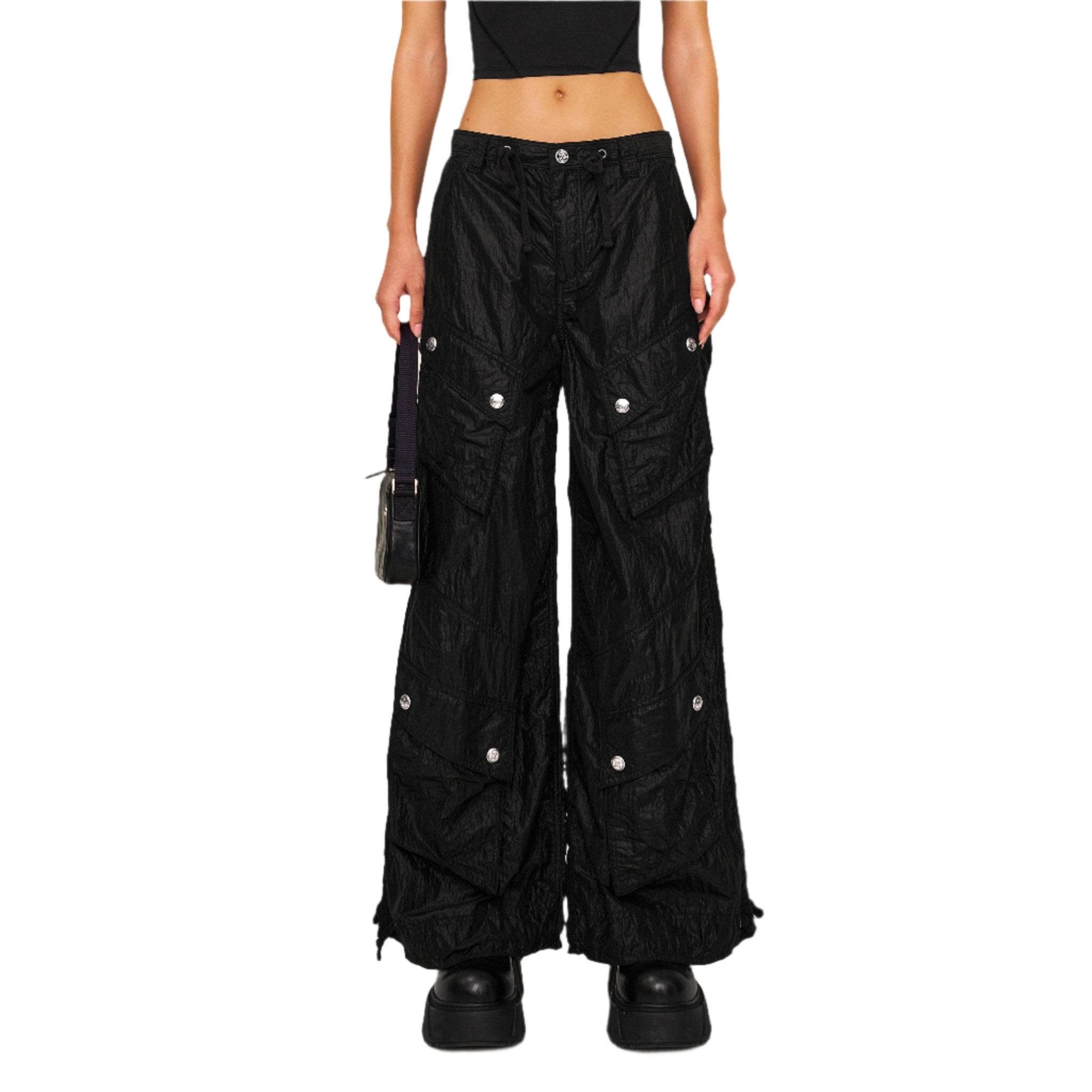SMFK Future Mirage Interstellar Phantom Hiking Pants In Black | MADAX