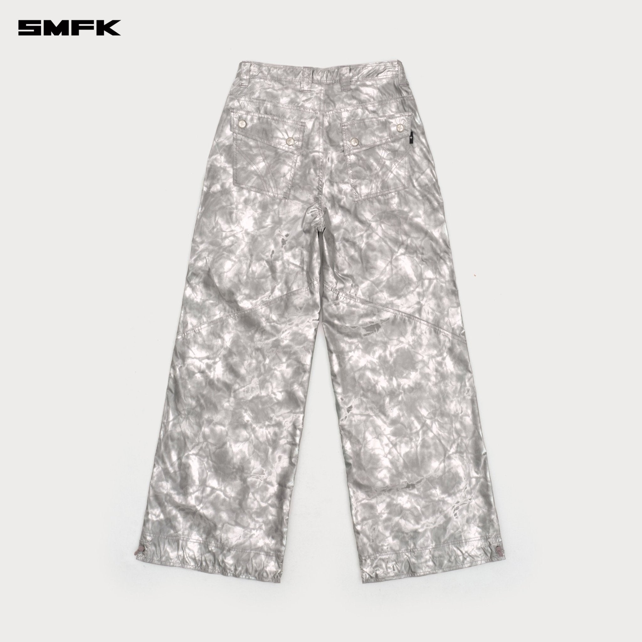 SMFK Future Mirage Interstellar Phantom Hiking Pants In Silver | MADAX