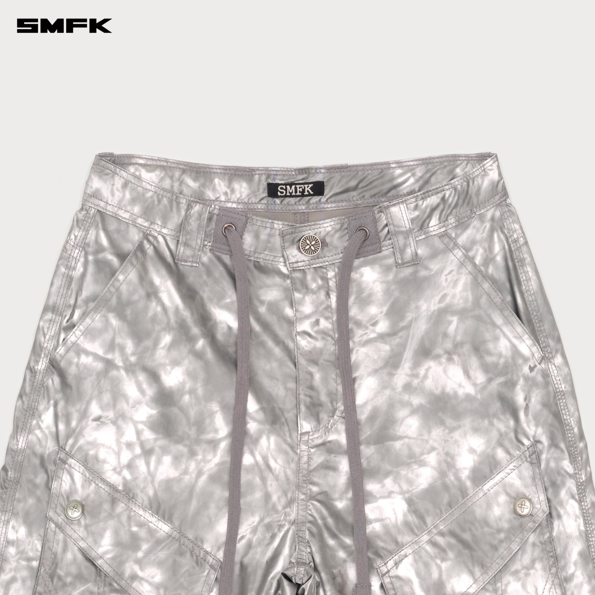 SMFK Future Mirage Interstellar Phantom Hiking Pants In Silver | MADAX