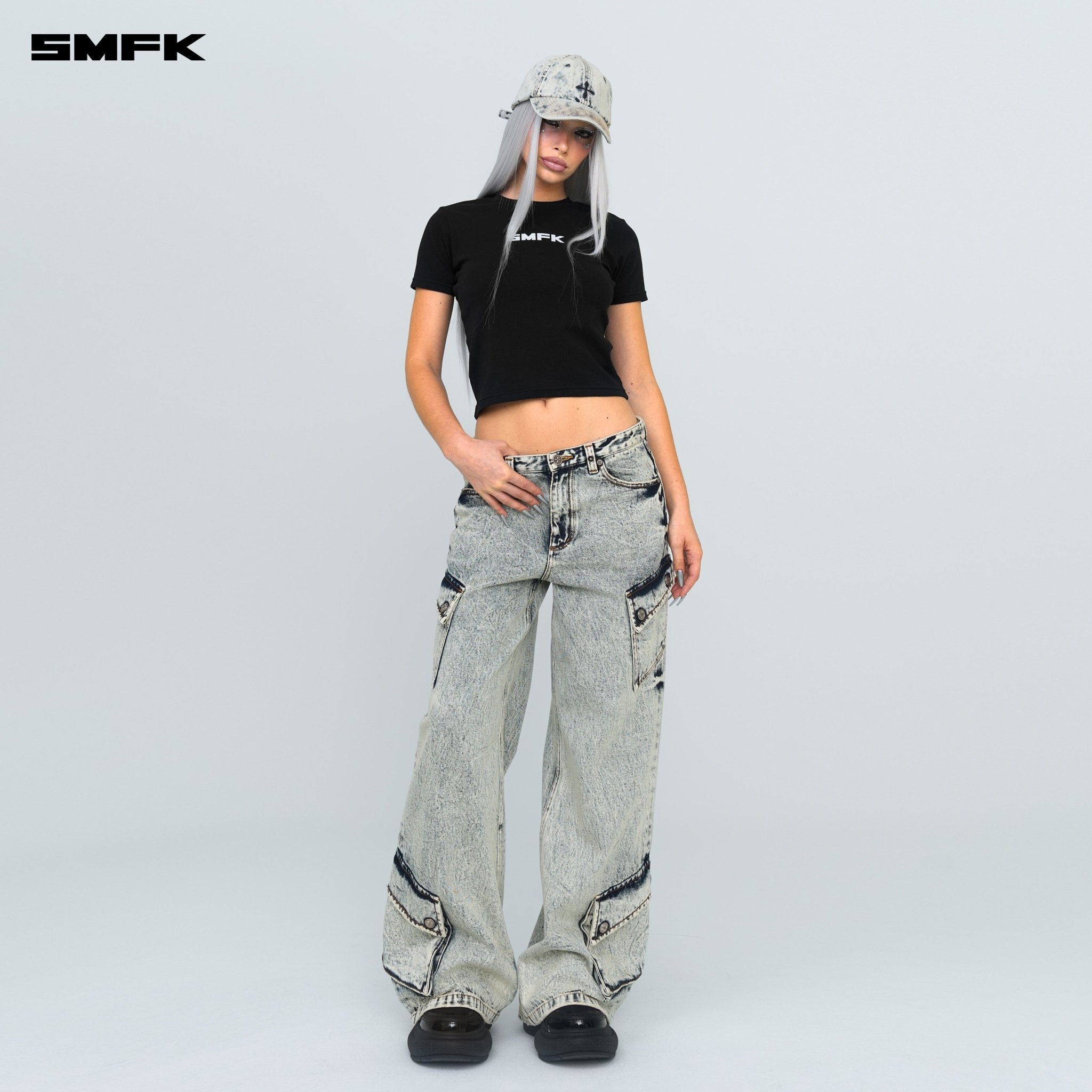 SMFK FUTURE Mirage Interstellar Snowflake Jeans | MADAX