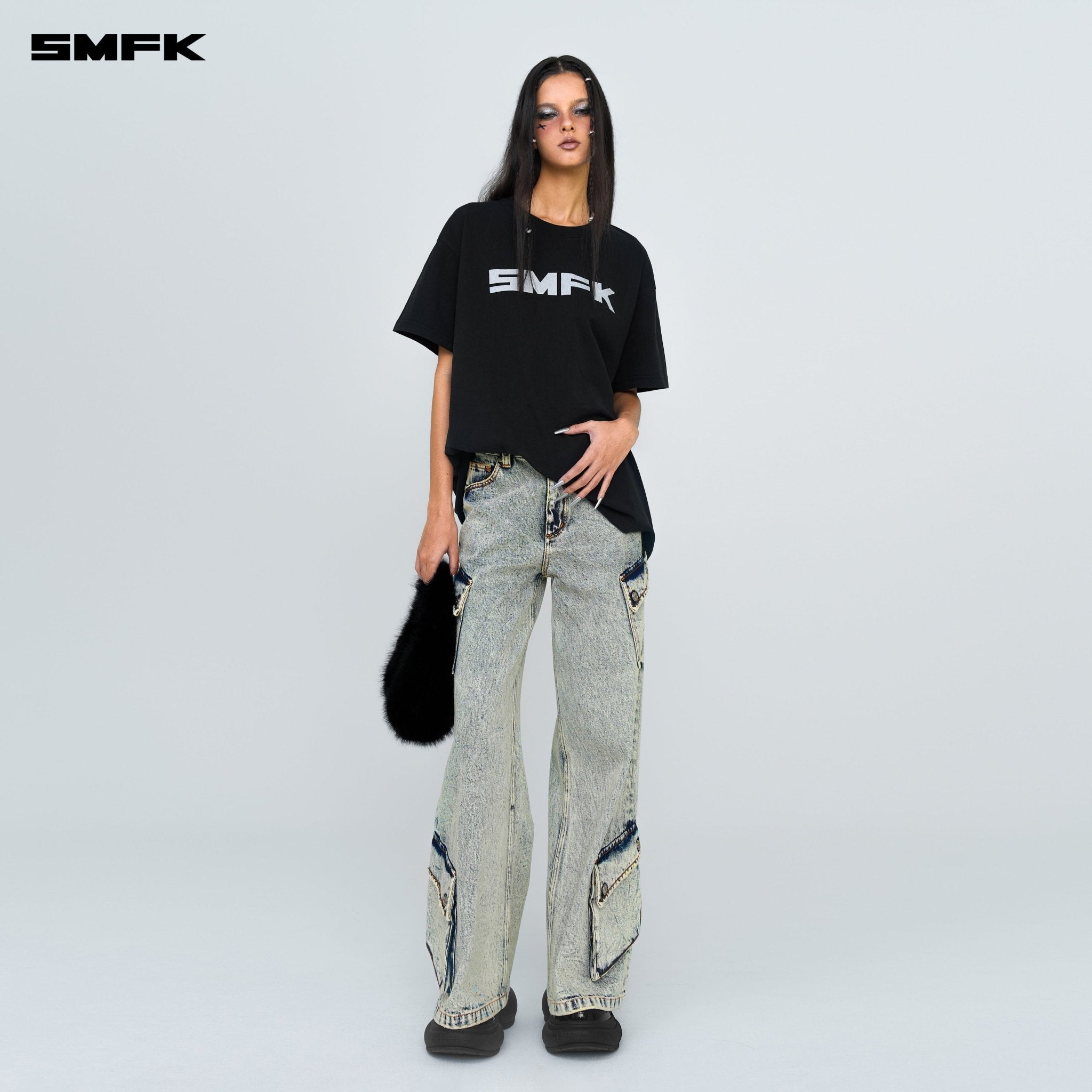 SMFK FUTURE Mirage Interstellar Snowflake Jeans | MADAX