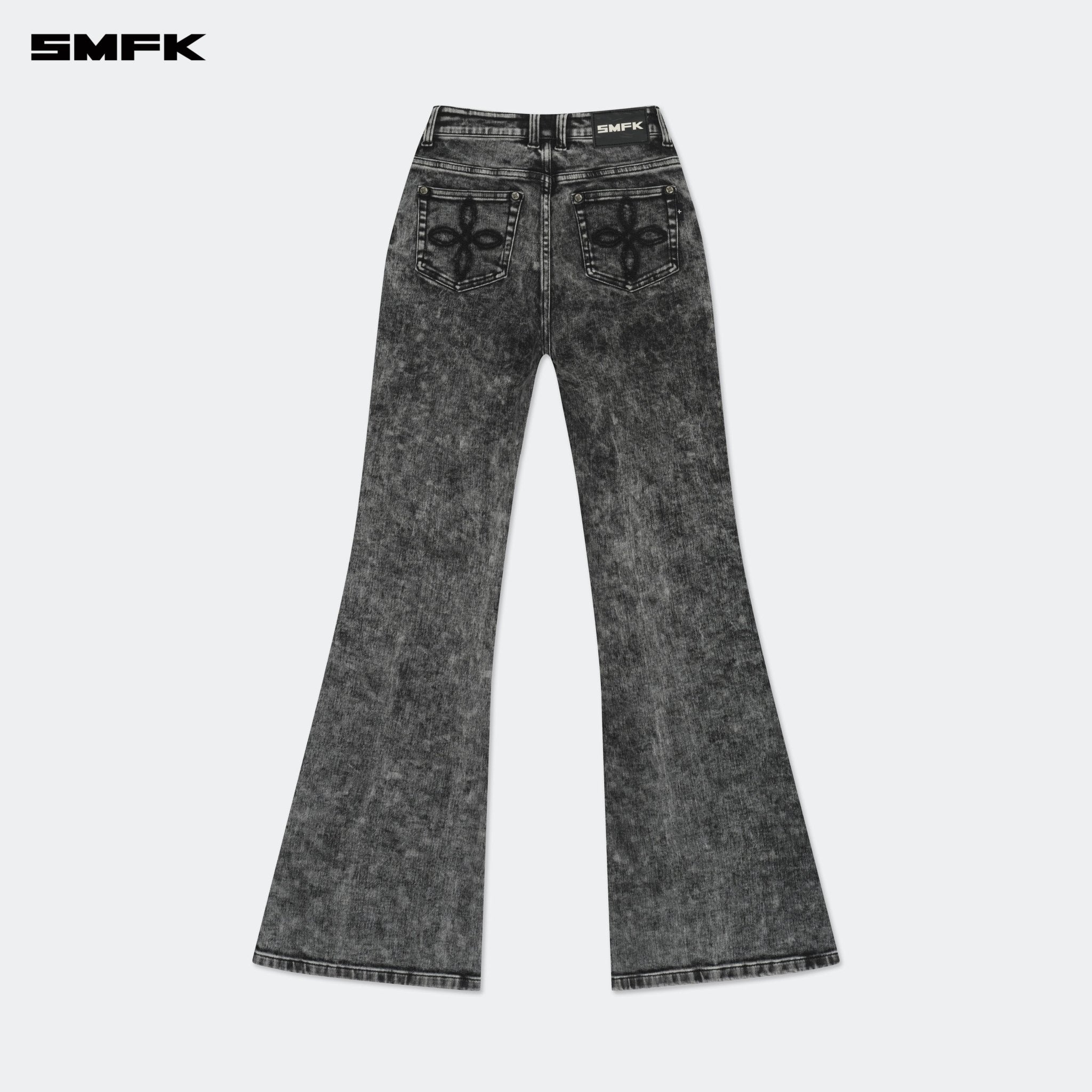 SMFK FUTURE Mirage Snowflake Flared Jeans | MADAX