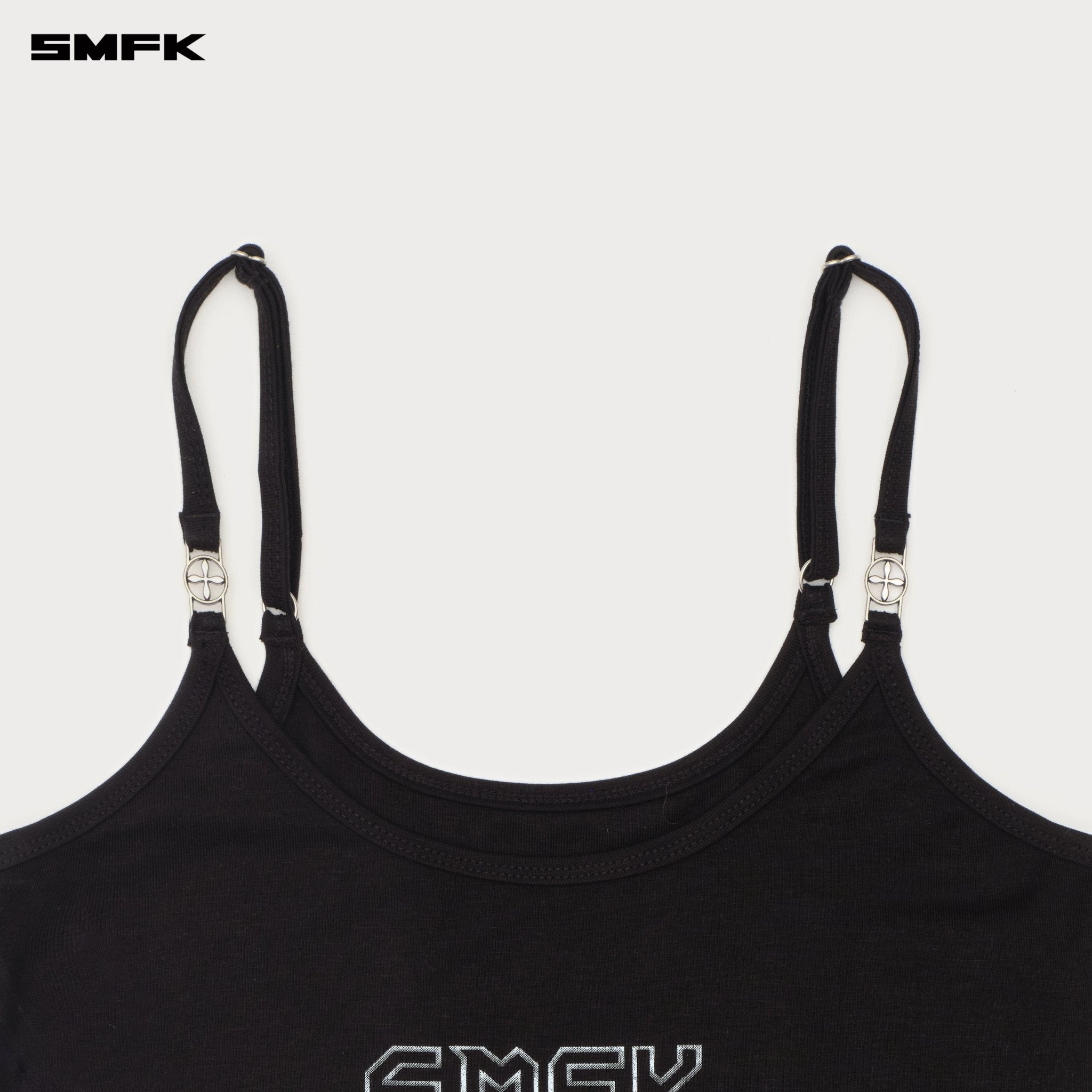 SMFK Future Mirage Sports Strap Top (Beverly Hills Edition) In Black | MADAX