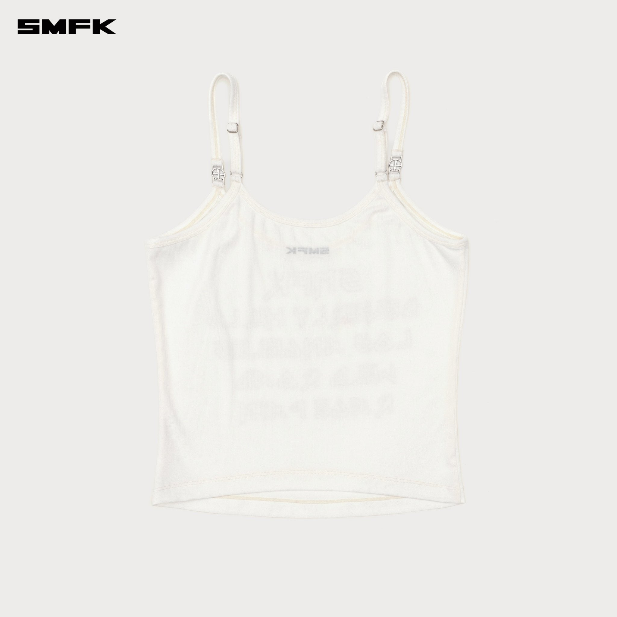 SMFK Future Mirage Sports Strap Top (Beverly Hills Edition) In White | MADAX