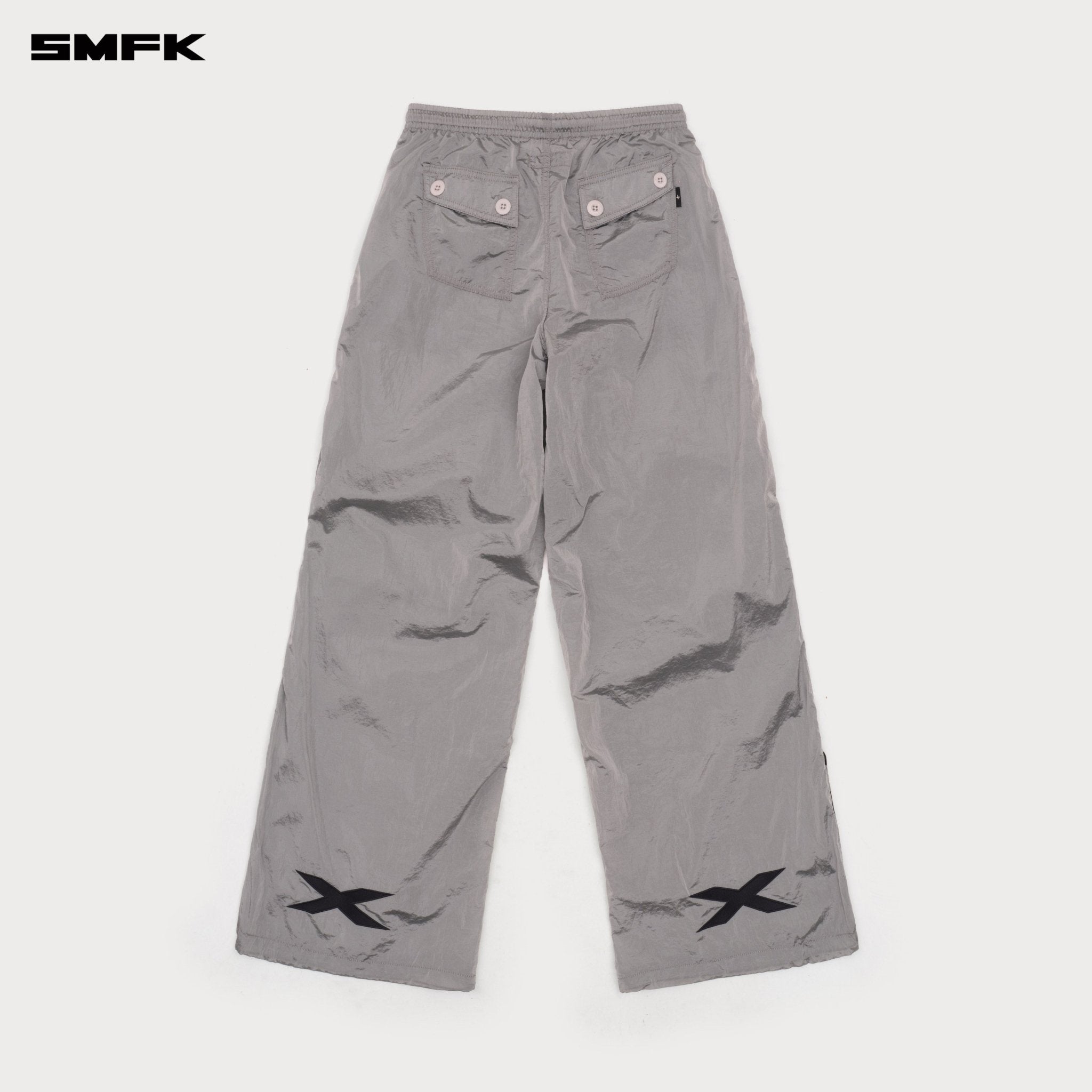 SMFK Future Mirage Star Phantom Wide - Leg Sweatpants In Gary | MADAX