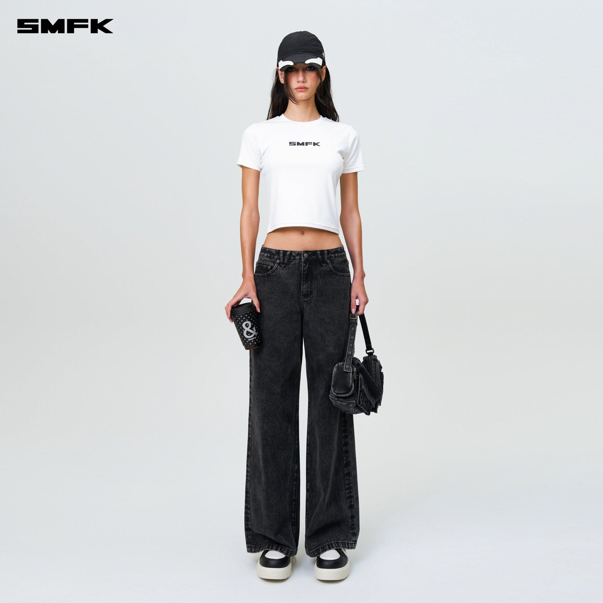 SMFK FUTURE Mode Standard Fit Tee Cream | MADAX