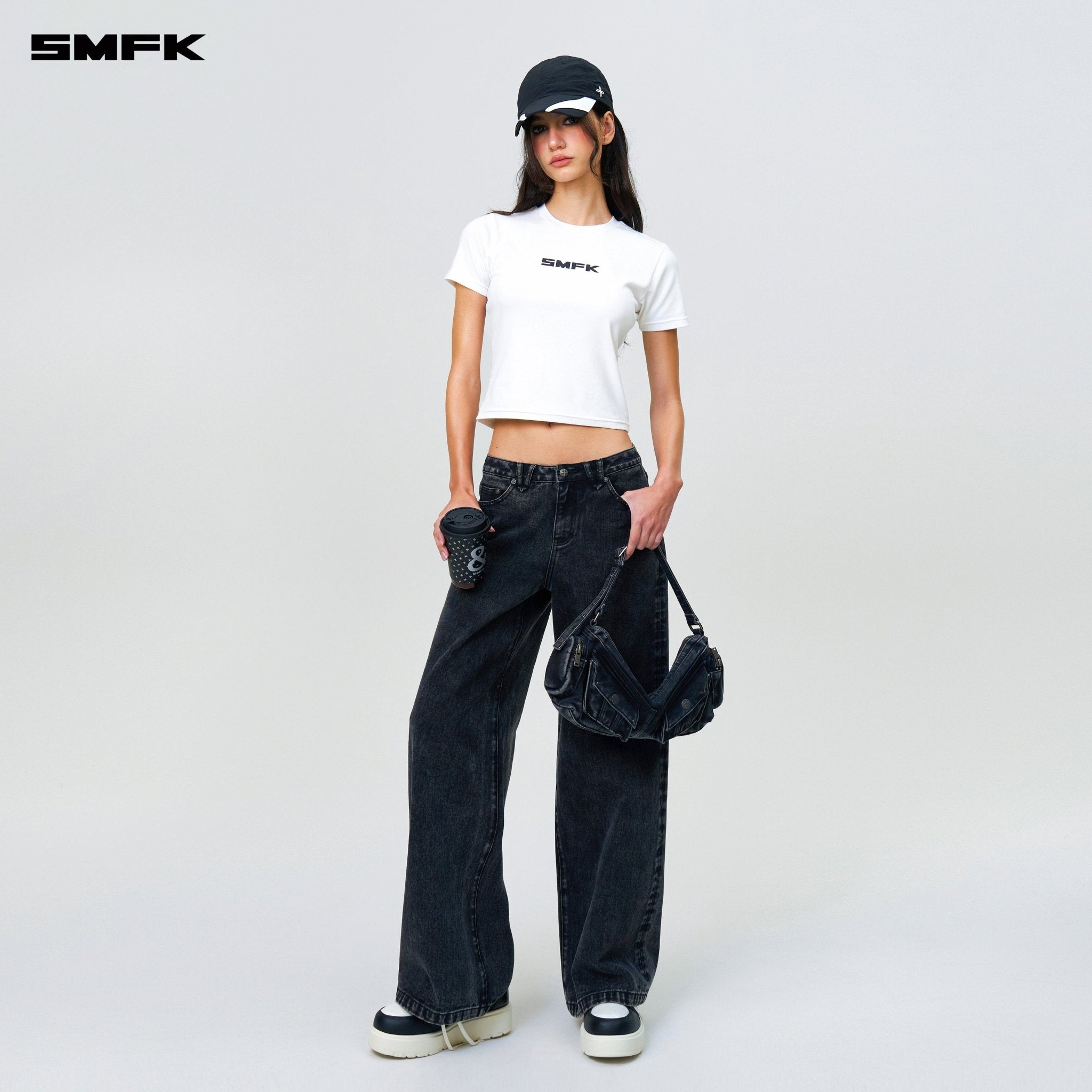 SMFK FUTURE Mode Standard Fit Tee Cream | MADAX