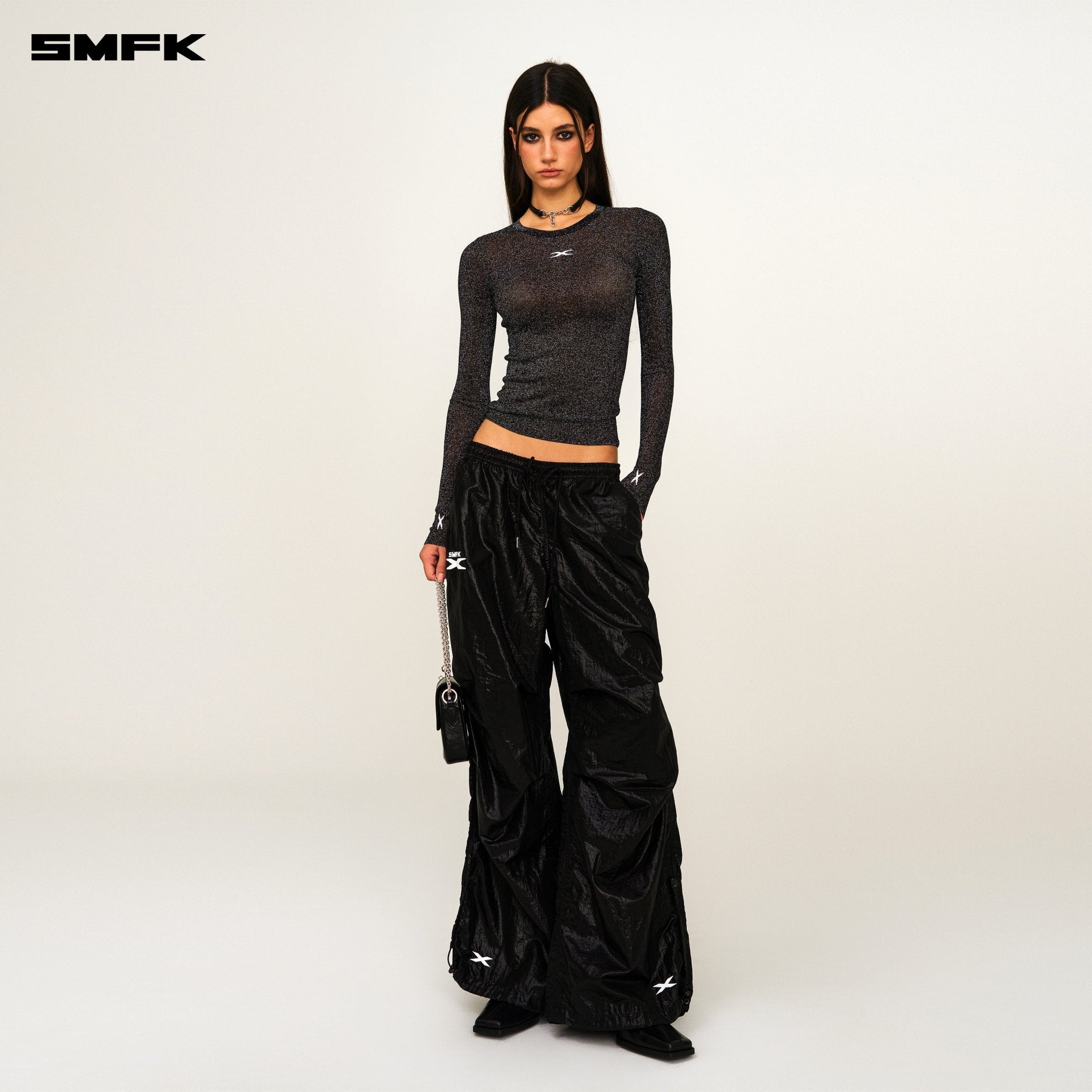 SMFK Future Nebula Knitwear In Black | MADAX