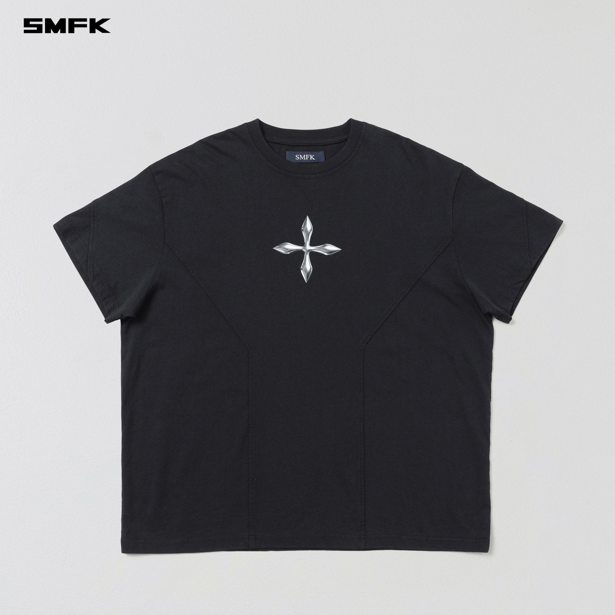 SMFK Future Reflection Loose Tee In Wild Black | MADAX
