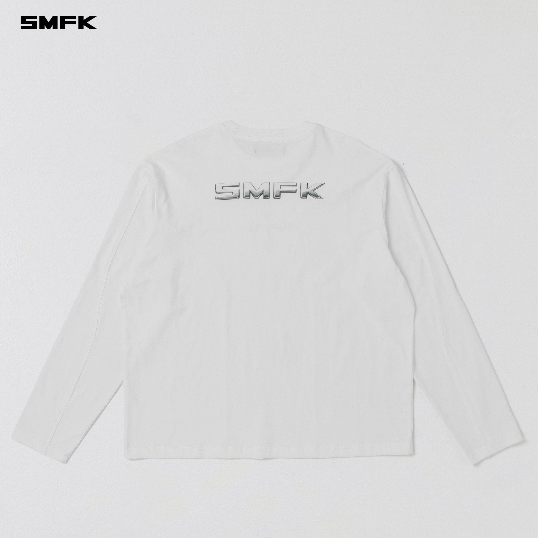 SMFK Future Reflection Pullover In Cloud White | MADAX