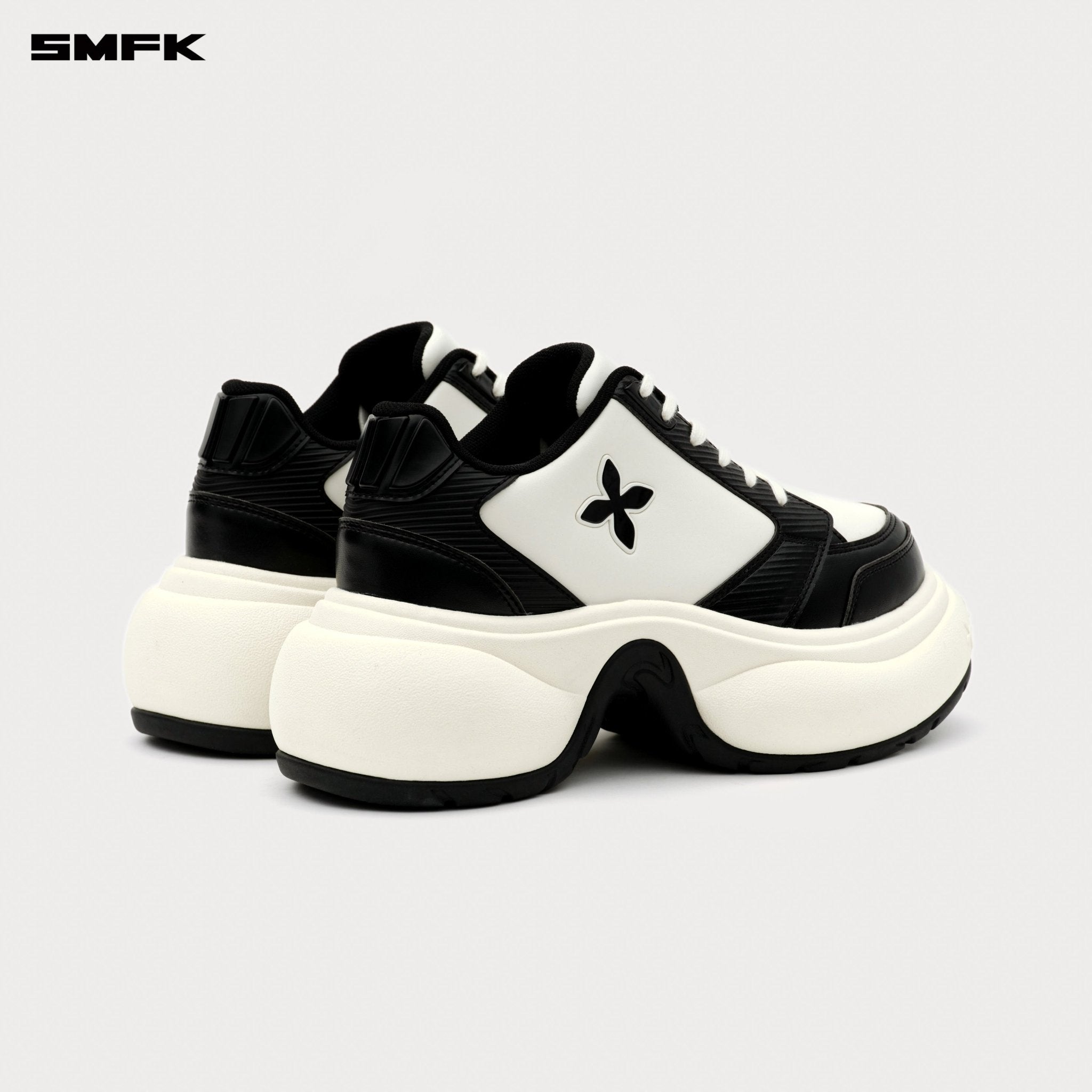 SMFK Future Ripple High - Heeled Skater Shoes In Black | MADAX