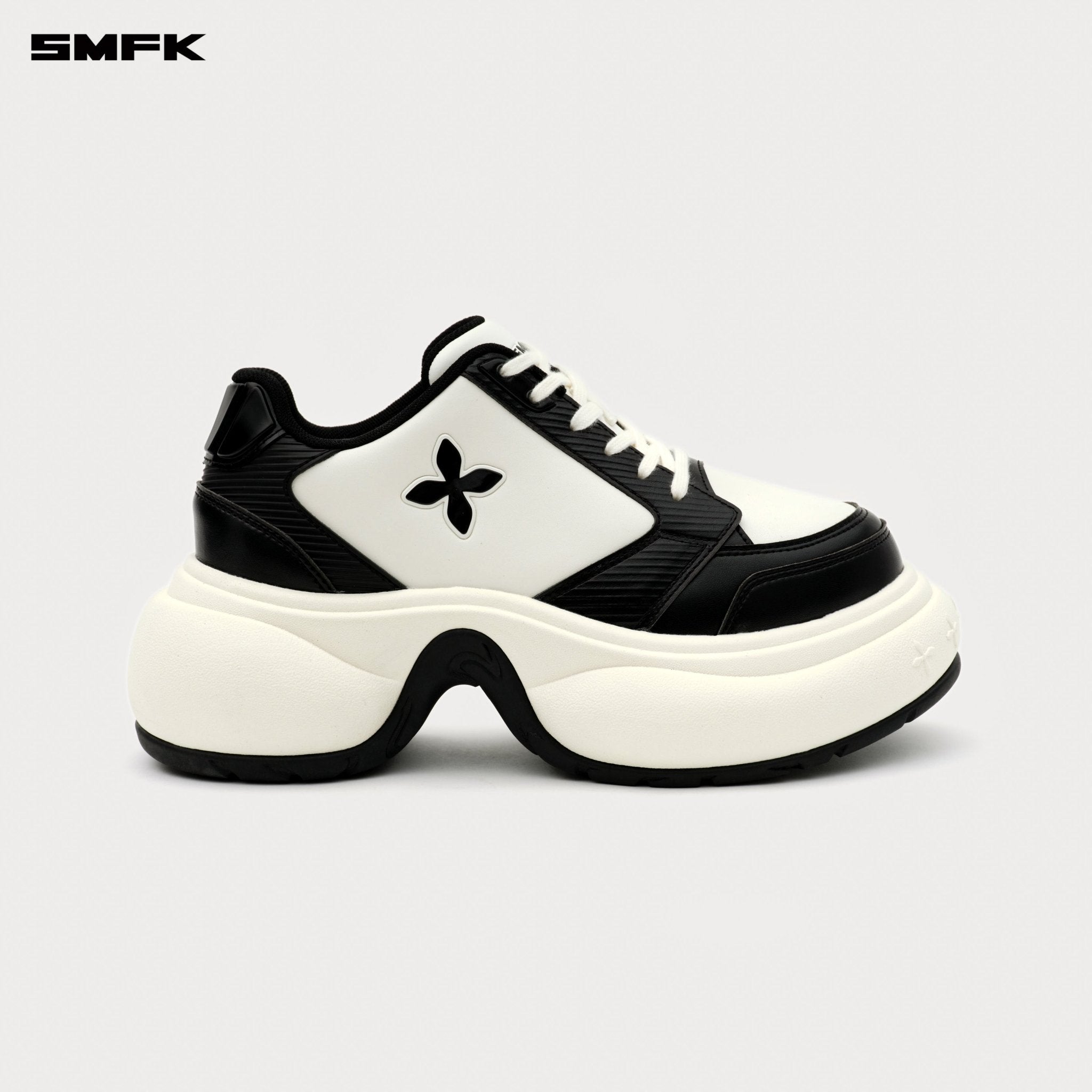 SMFK Future Ripple High - Heeled Skater Shoes In Black | MADAX