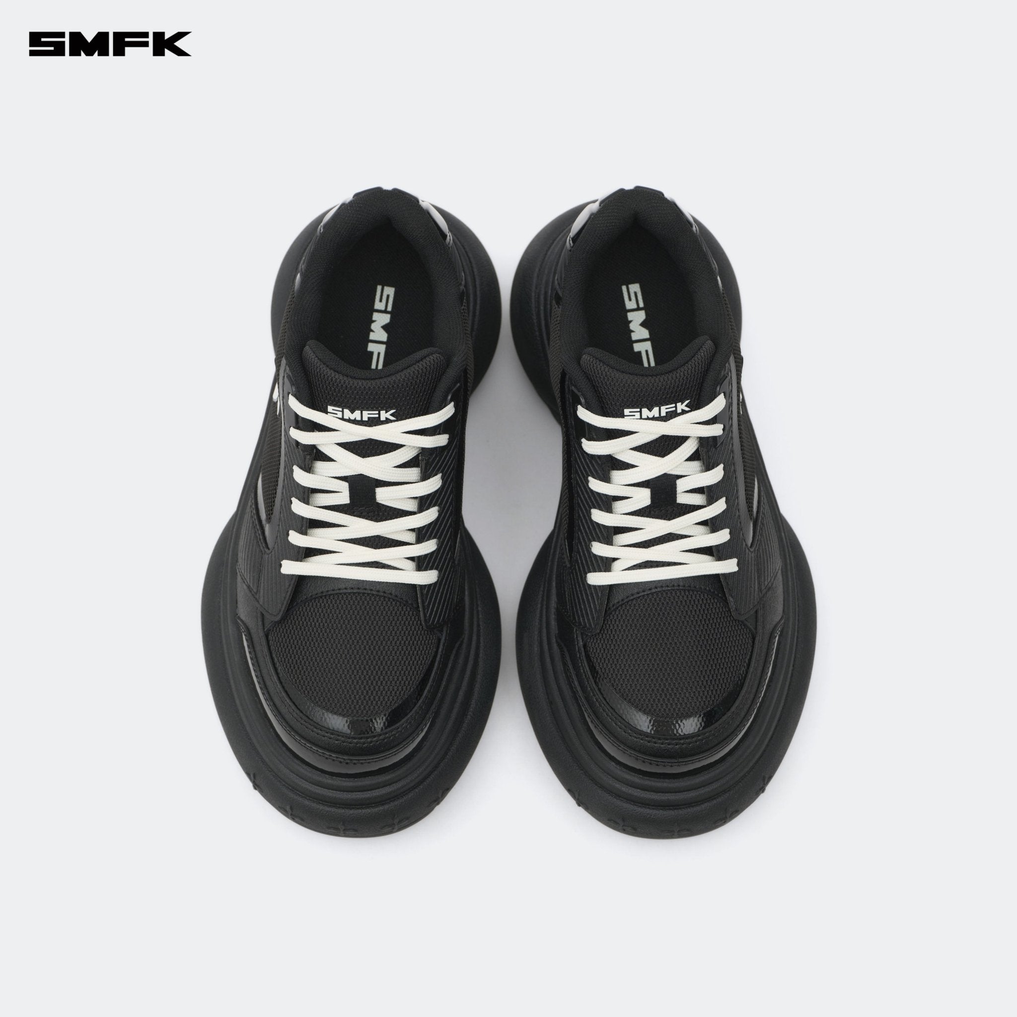 SMFK FUTURE RIPPLE High - heeled Sneaker In Black | MADAX